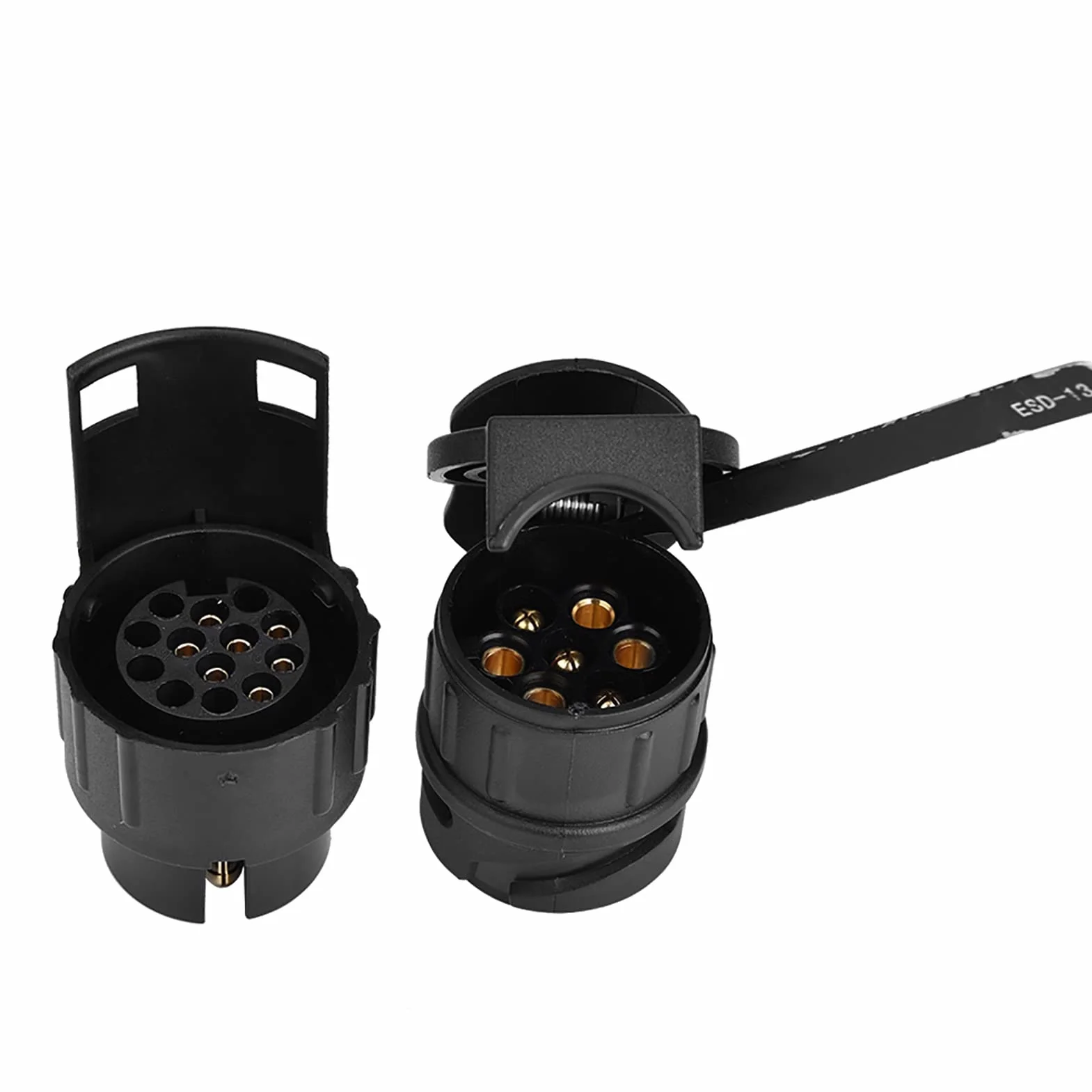 Tester wtyczki przyczepy 7 pin 13 Pin 12 V do europejskich przyczep