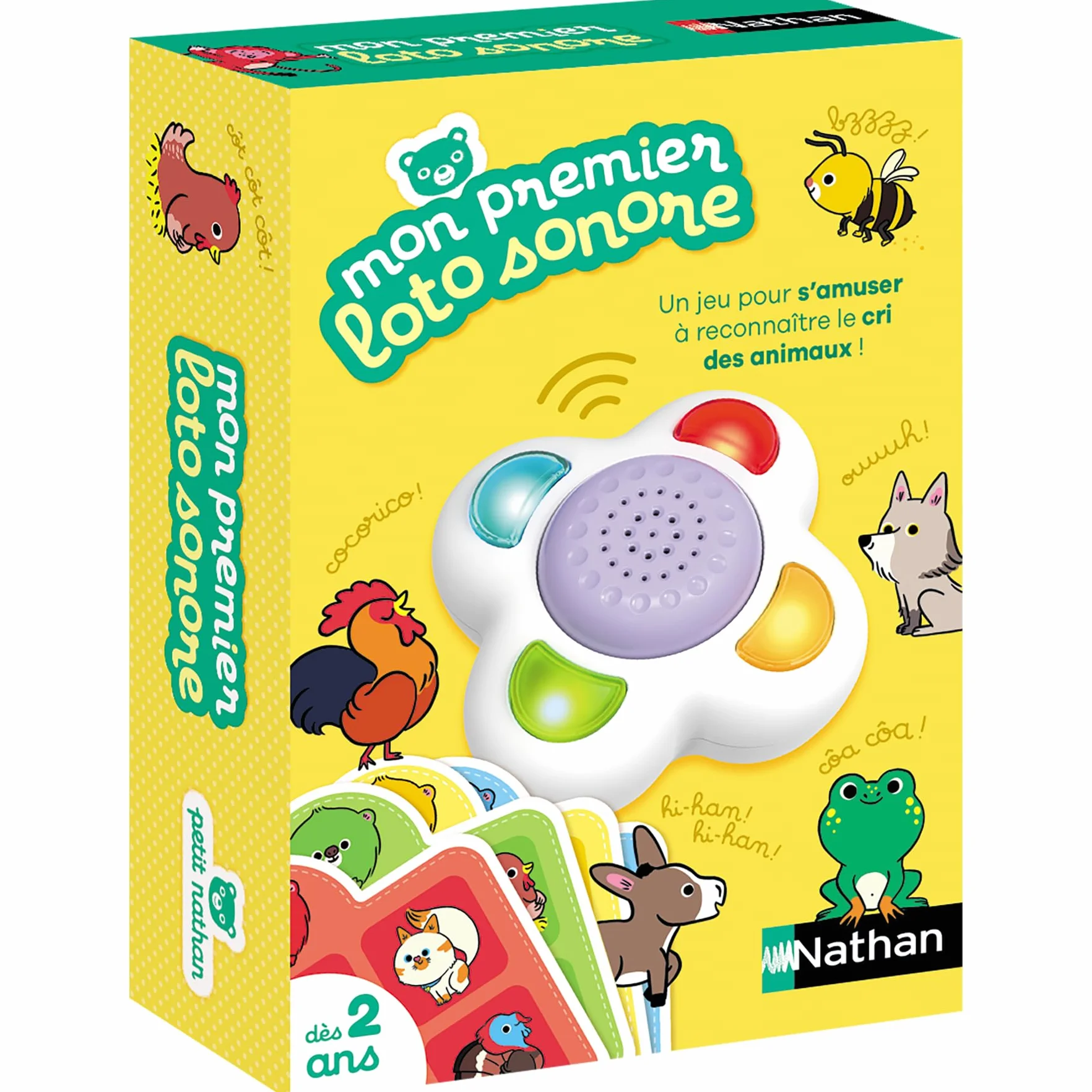 Nathan - Dźwięk Lotto dla maluchów, 1130600202, Multi