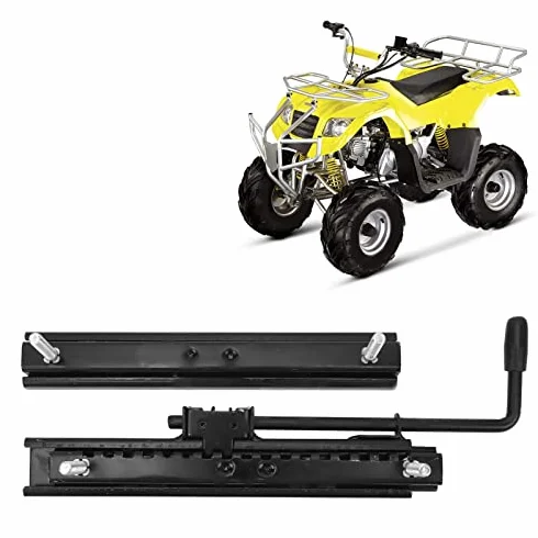 Szyny ślizgowe Siedzenia, 2 szt. Tor Suwakowy o Dużej Wytrzymałości Regulowane Przesuwne Dopasowanie do Gokartu na Cztery Koła Off Road ATV UTV