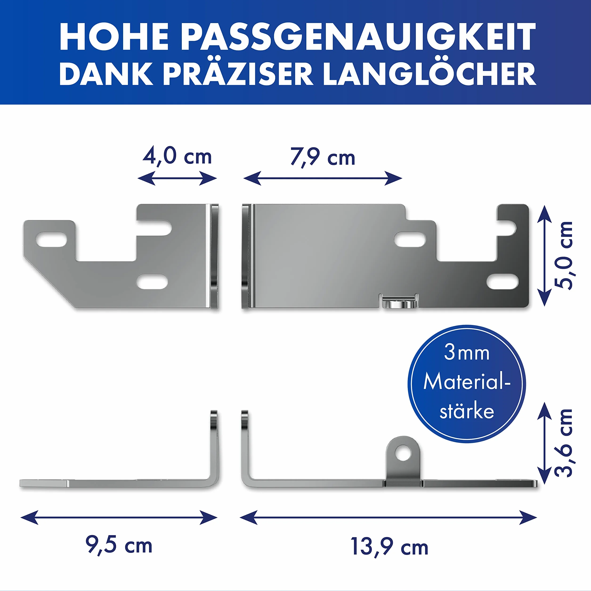 Blokada drzwi tylnych LAINFELD | zabezpieczenie antywłamaniowe drzwi tylnych H1/H2 dach dla np. FIAT Ducato, Citroen Jumper | akcesoria kempingowe kamper | blokada drzwi