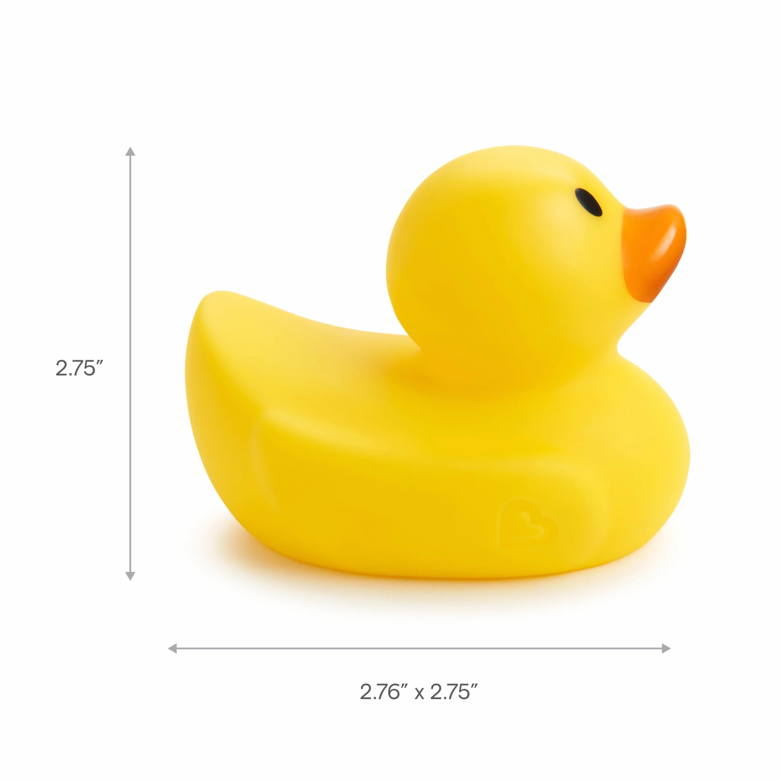 Munchkin White Hot Safety Rubber Bath Duck Toy, Pack of 1