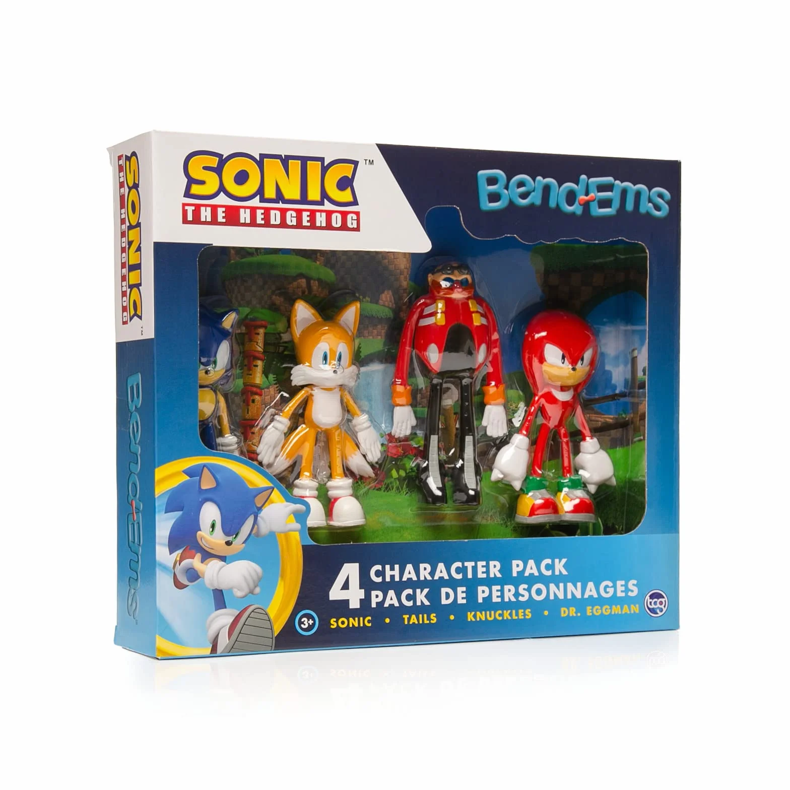 TCG Toys Bend-Ems Sonic The Hedgehog 4 Pack