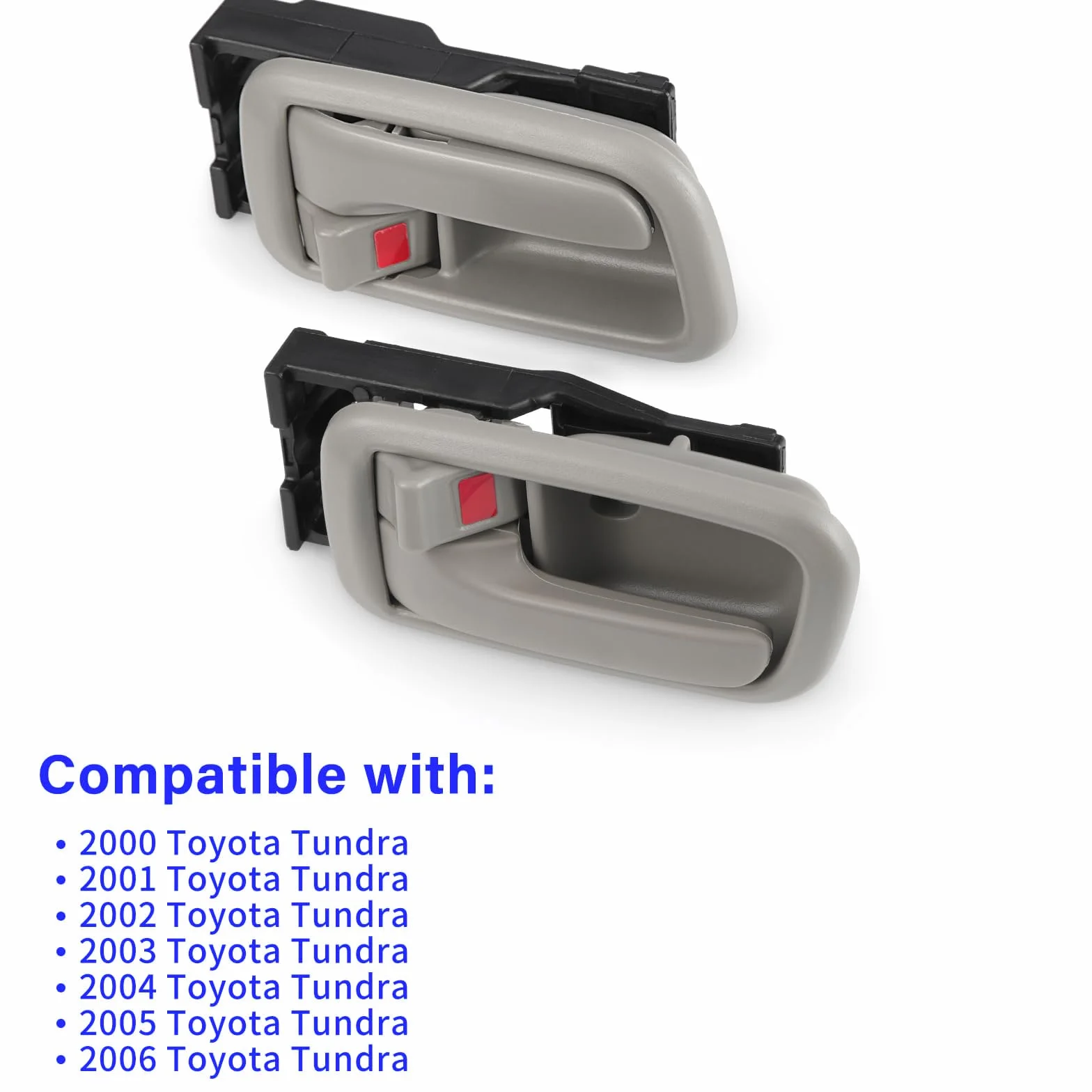 Para klamek wewnętrznych z ramką do Toyota Tundra 2000-2006 lewa i prawa