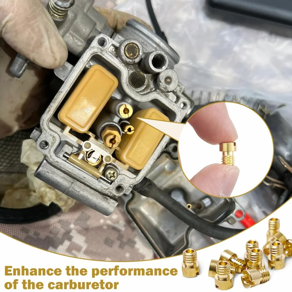 M4 Zestaw gaźników GY6 50cc 139QMB Scooter PZ19 4 mm dysza główna z 15 igłami