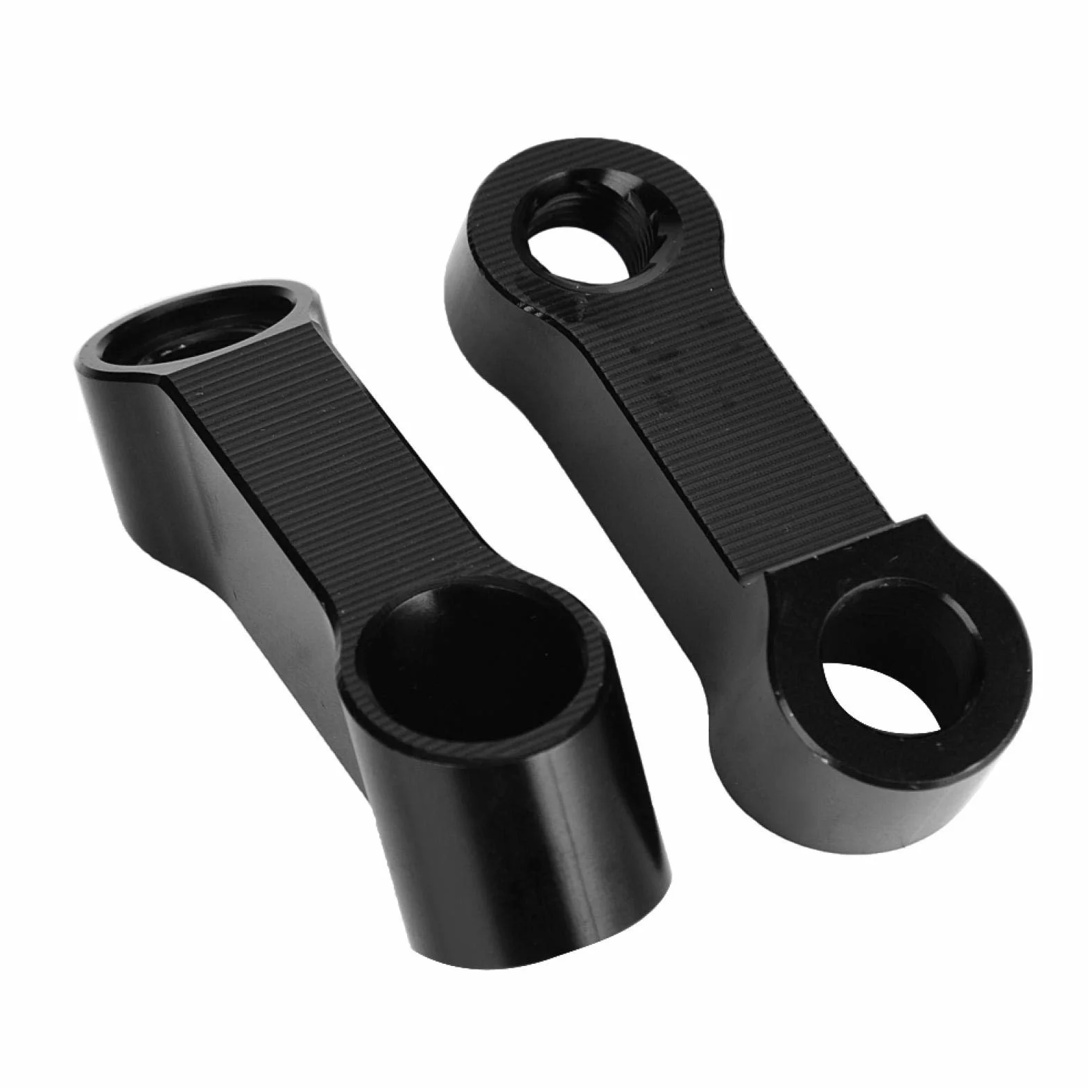 Adapter przedłużający do montażu lusterka motocyklowego, 10 mm 8 mm, zestaw adaptera lusterka motocyklowego, przedłużenie wspornika montażowego, lusterka lusterka motocyklowe uchwyt tylny+przedłużacz