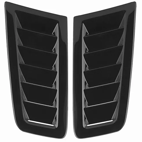 GOTOTOP Odpowietrzanie maski samochodowej ABS 2 sztuki uniwersalna szufla do Focus RS MK2