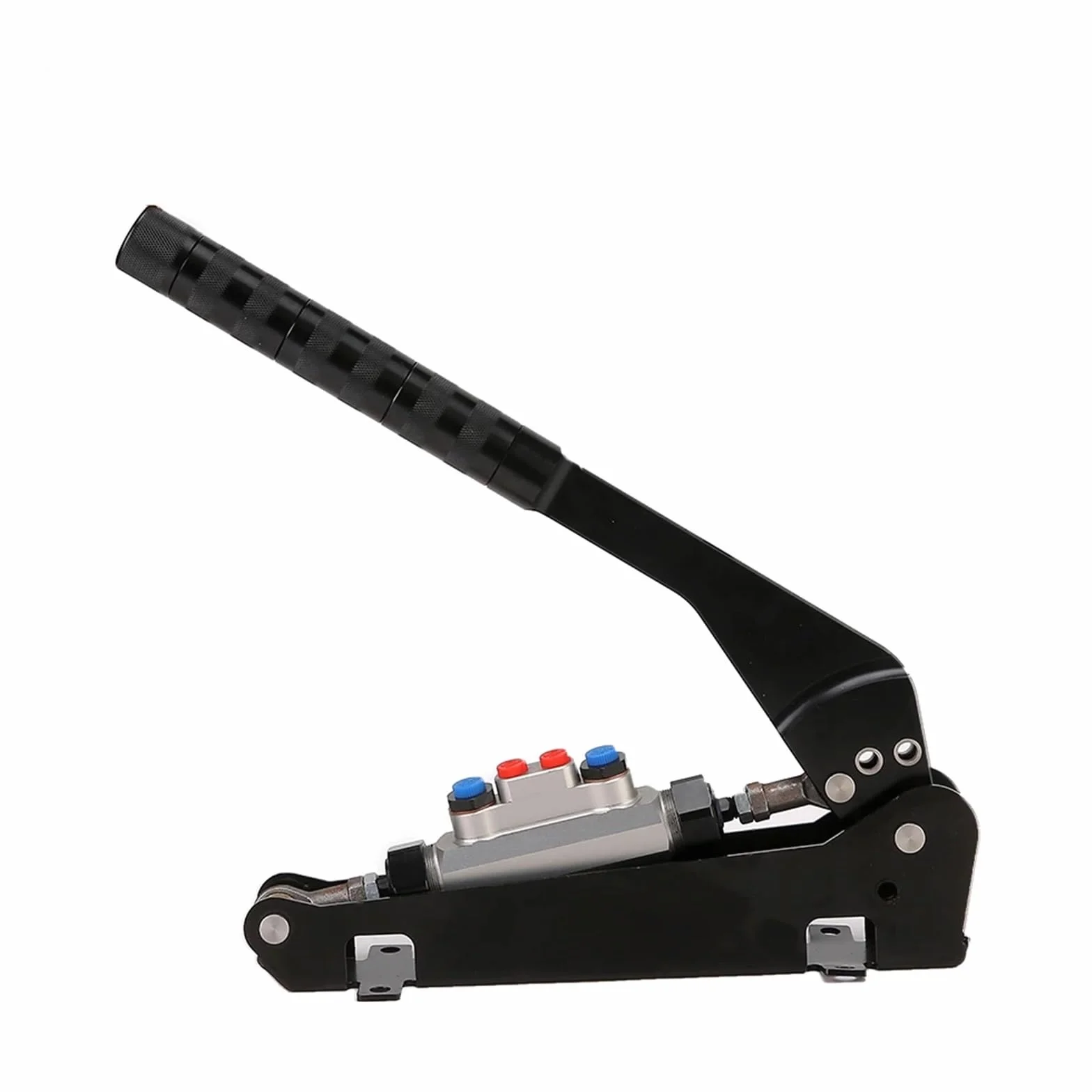 płyta do hamulca ręcznego 4-liniowy hydrauliczny hamulec ręczny do dźwigni zmiany biegów RACE/Rally z podwójnym głównym cylindrem 0,75 RS-HB021