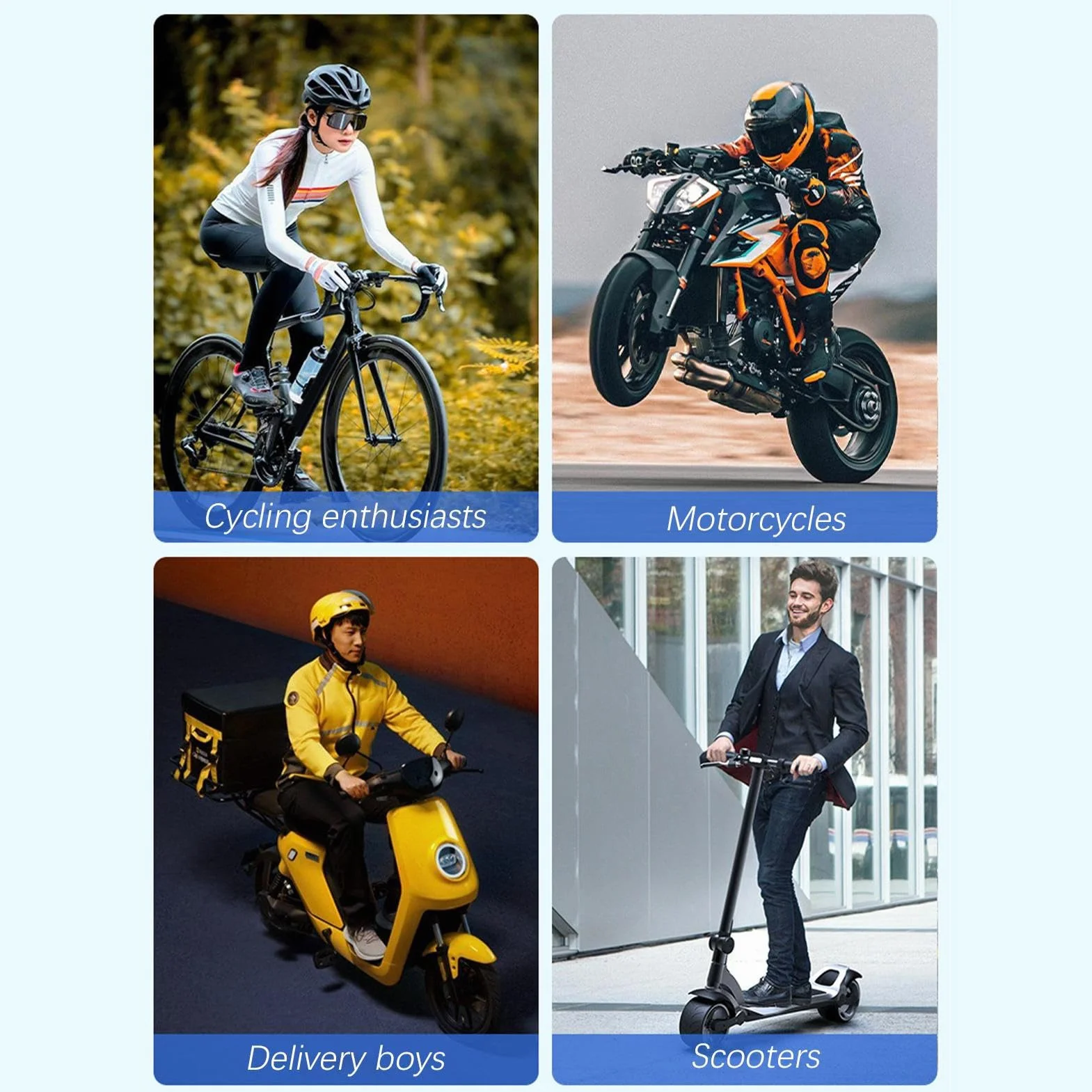 Steering Wheel Remote Control, Wireless Motorcycle Button Controller 2.75x0.55x2.08inch, Stable Handlebar for Safe Convenient, Outdoor Riding, Adventures
