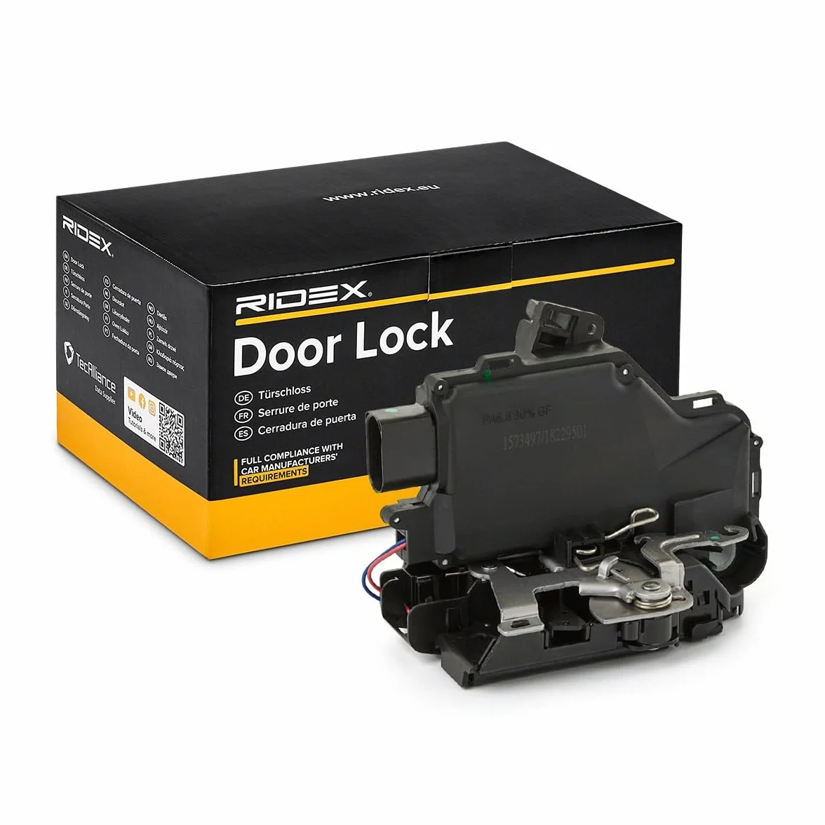 RIDEX 1361D0295 Zamek drzwi przód lewo do AUDI TT Coupe (8N3)
