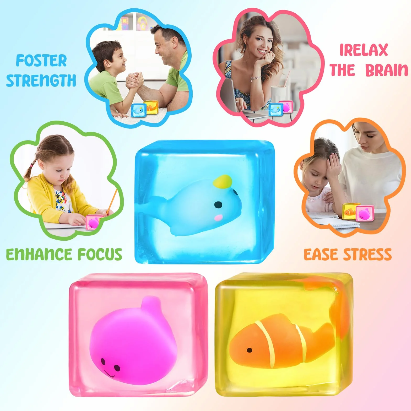 Sensory Squeeze Toys Fidget Toys for Anxiety Toys