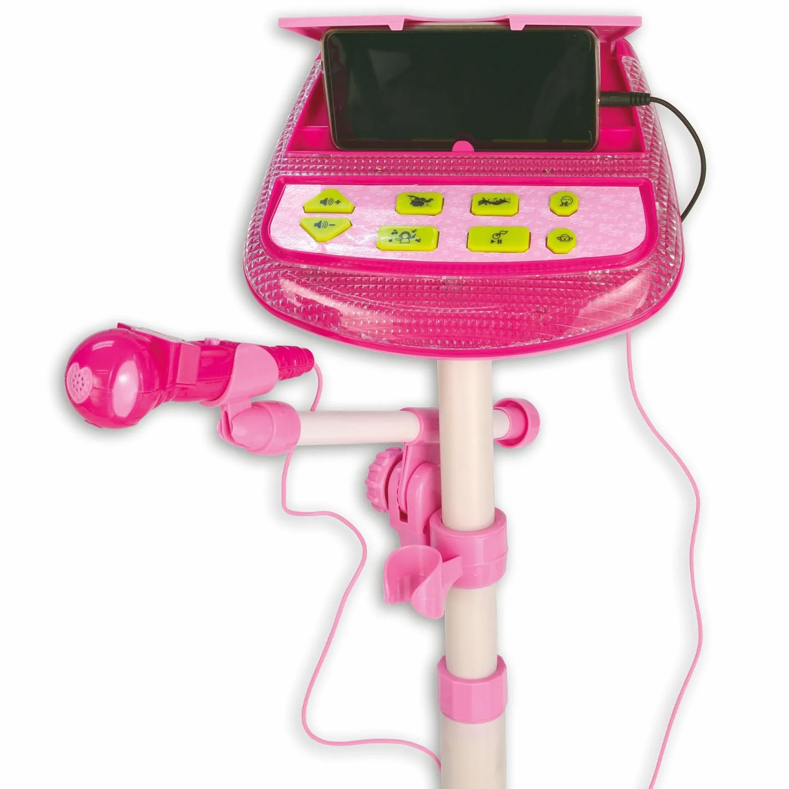 Bontempi 404071 Stage mikrofon z efektami dźwiękowymi i złączem MP3