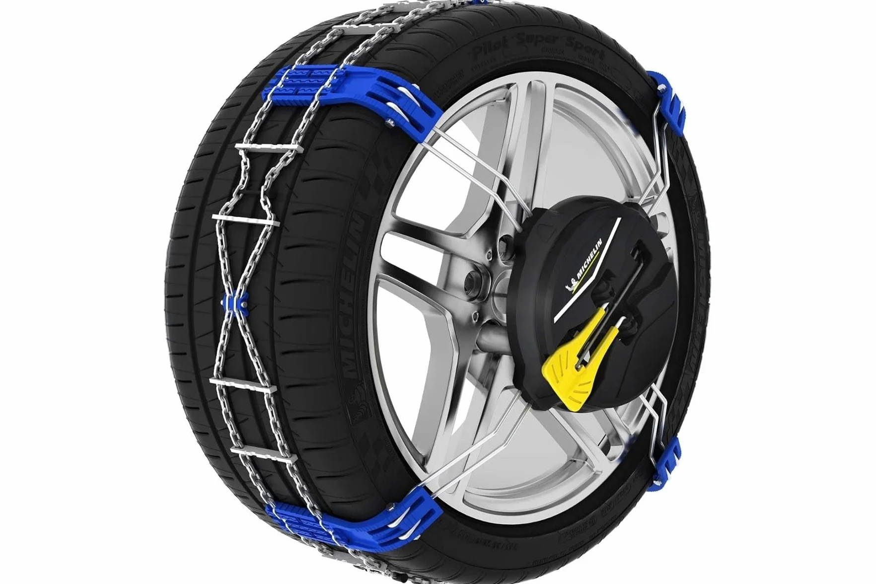 MICHELIN FAST Grip łańcuch śniegowy 130 z systemem szybkiego mocowania opon, łańcuchy śniegowe, 2 sztuki