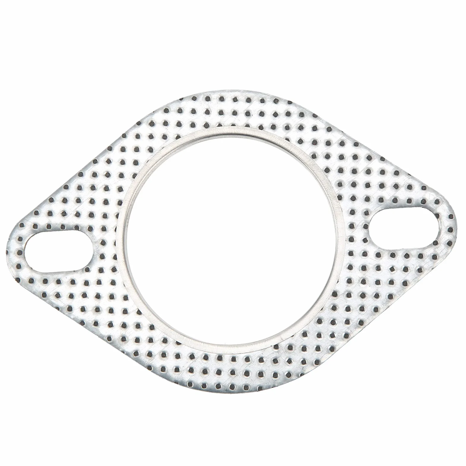 Uszczelka rury wydechowej 2-otworowa kołnierzowa 2,25" do średnicy wewnętrznej 57 mm