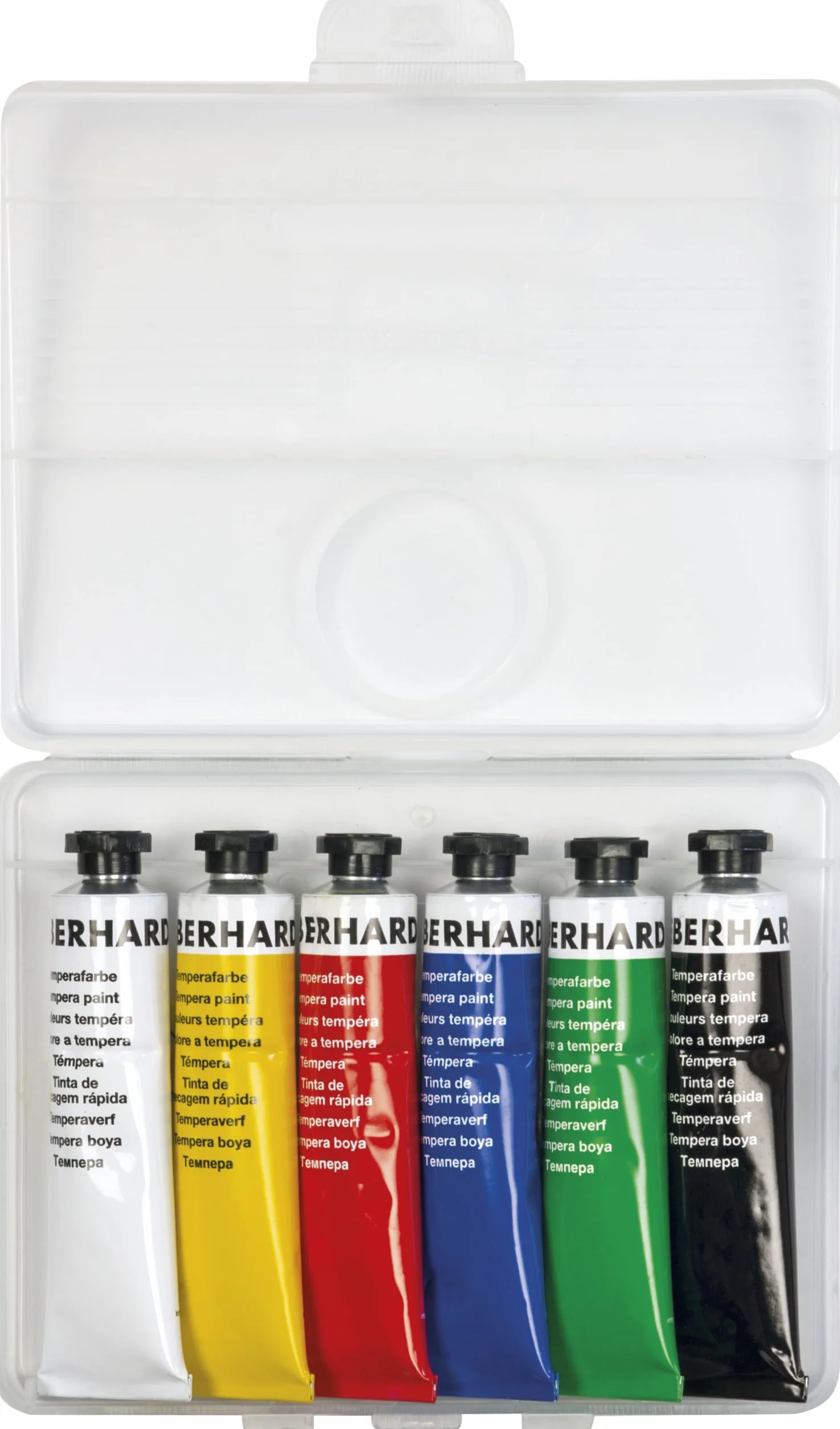 Eberhard Faber 575505 - Tempera w tubce EFA Color, 6 tubek farby szkolnej, 18 ml każda, można rozcieńczać i mieszać