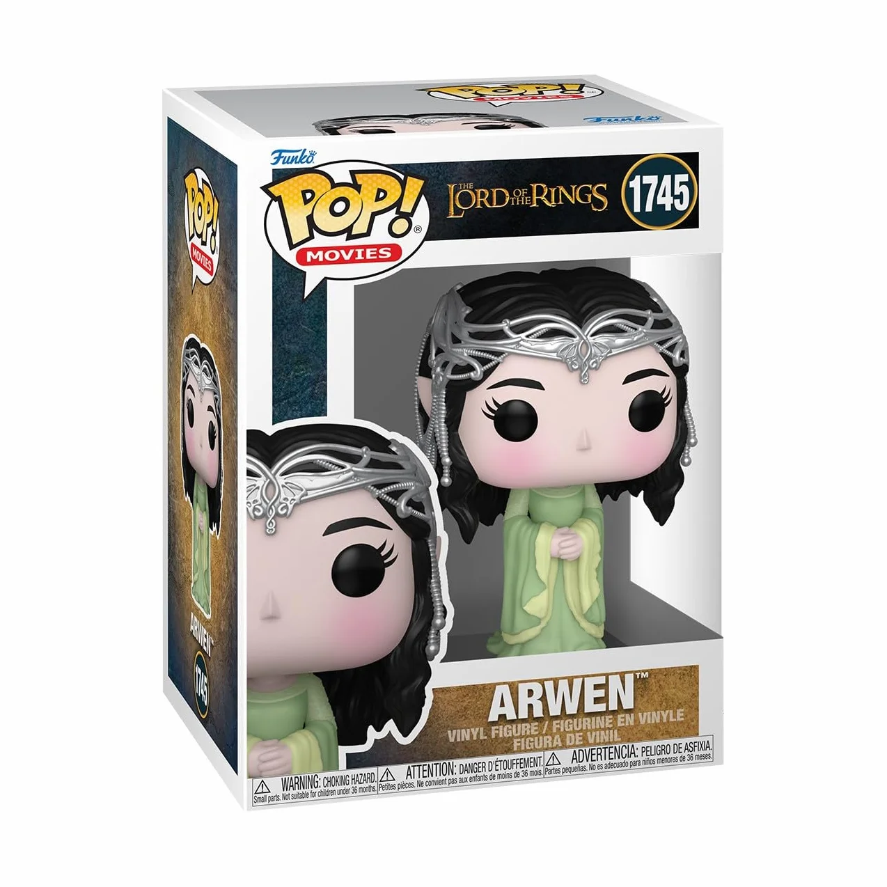 Funko POP! Filmy: Lord Of The Rings S8 - Arwen Coronation - kolekcjonerska figurka winylowa - pomysł na prezent - oficjalny towar - zabawki dla dzieci i dorosłych - fanów filmów