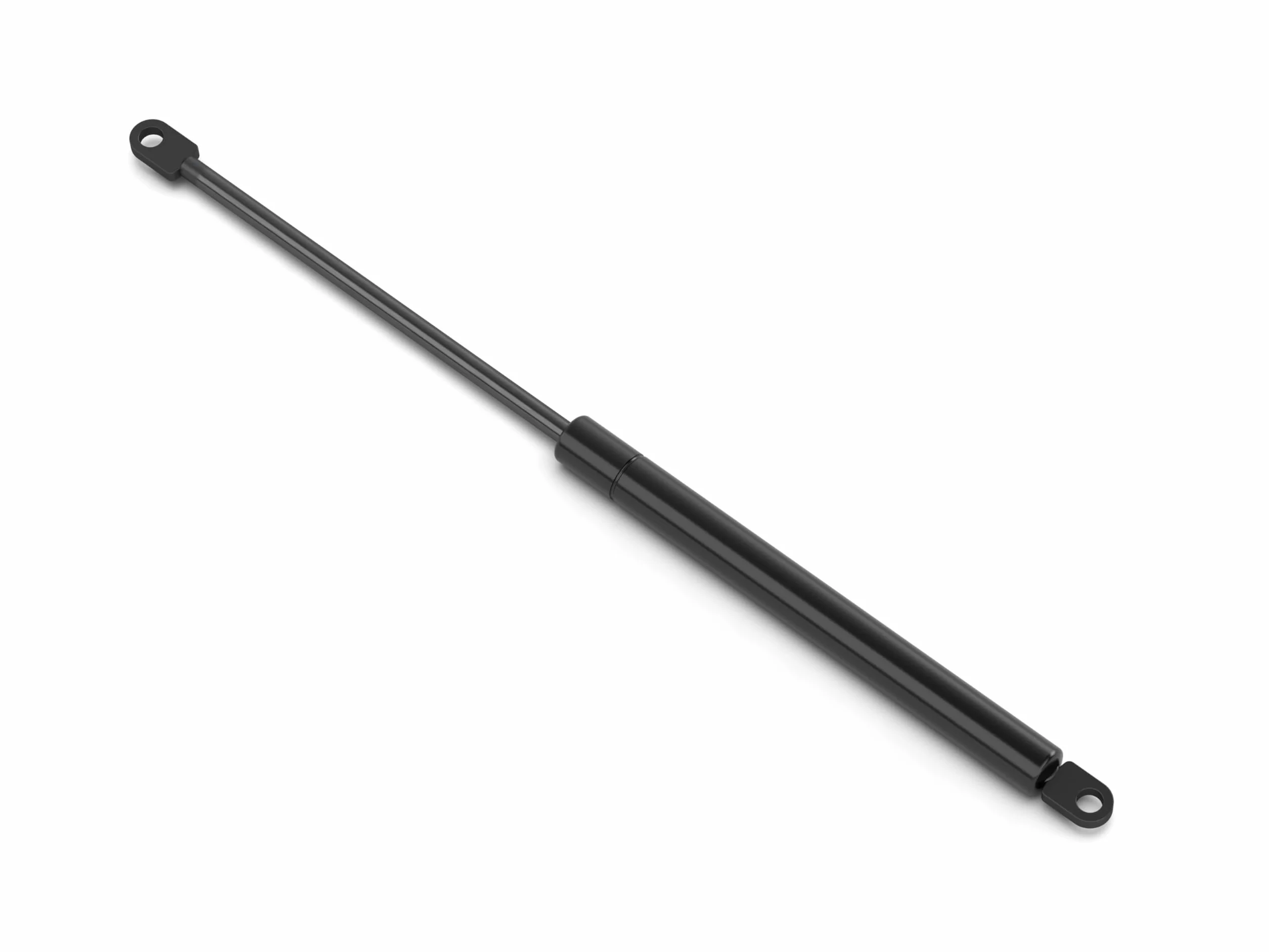 Stabilus siłownik gazowy LIFT-O-MAT® amortyzator hydrauliczny z 150 Newton, m.in. dla klap meblowych, przyczep kempingowych i projektów DIY – długość: 226,50 cm, skok: 80,0 cm, wykonanie metalowe