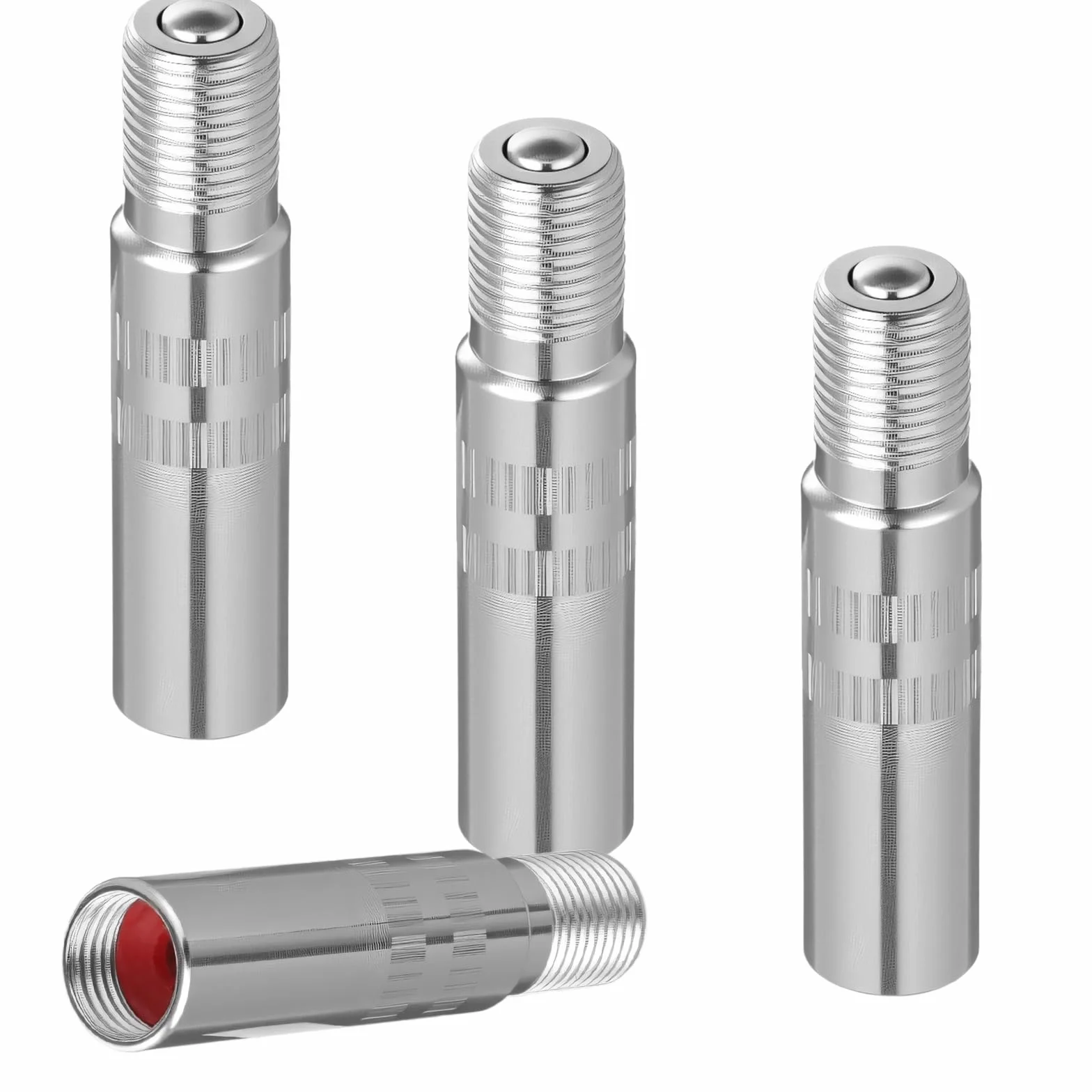 Przedłużenie trzpienia zaworu 39 mm uniwersalny platerowany mosiężny adapter do opon 4 szt