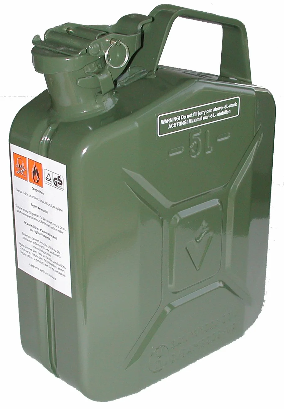 GreenStar 10198 °F1891 metalowa puszka Jerry, czarna, 17163