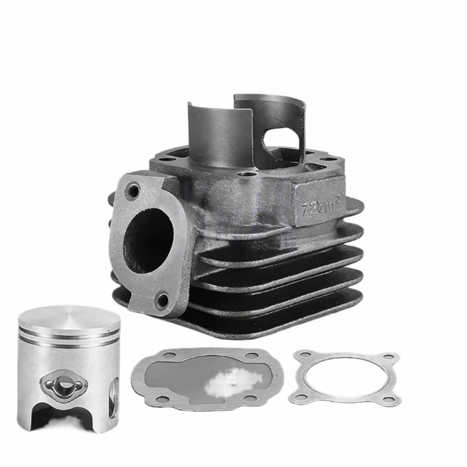 Zestaw big bore do motocykla 47MM zestaw cylindrów motocyklowych o dużej średnicy sworzeń tłokowy pasuje do JOG 50 Zuma Vino skuter Minarelli 1E40QMB