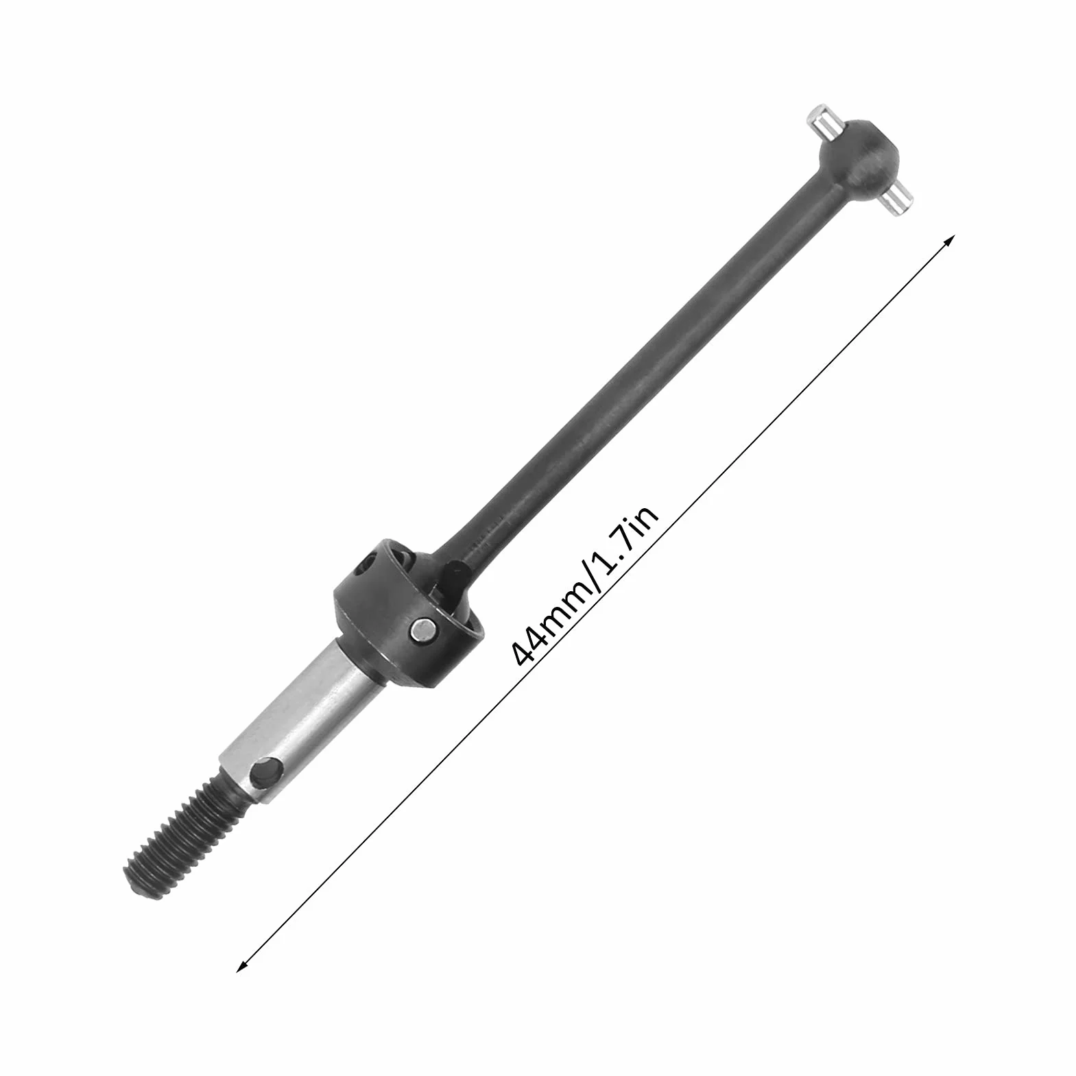 4 Sztuk Wał Napędowy CVD Metalowa Oś Skrzyni Biegów RC Kompatybilna z D3 / XIS S / TB03 / TB03D / TB03R(niebieski)