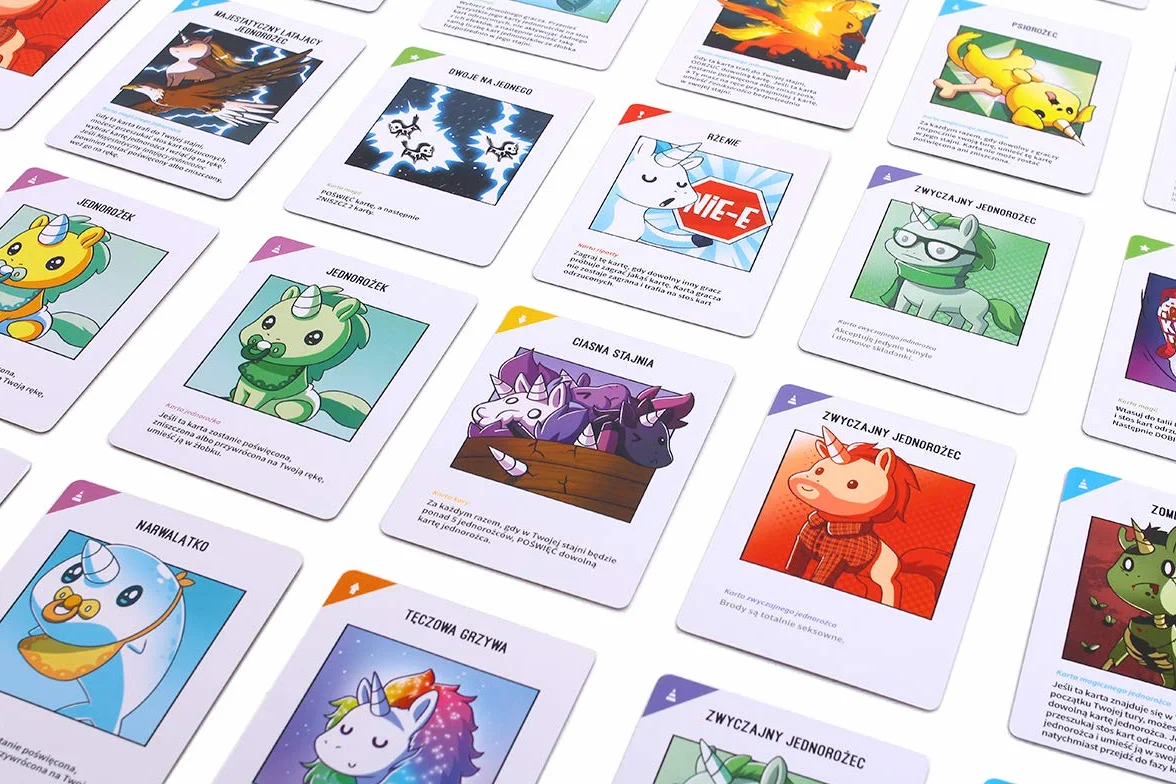 TeeTurtle, Gra planszowa Odjechane Jednorożce