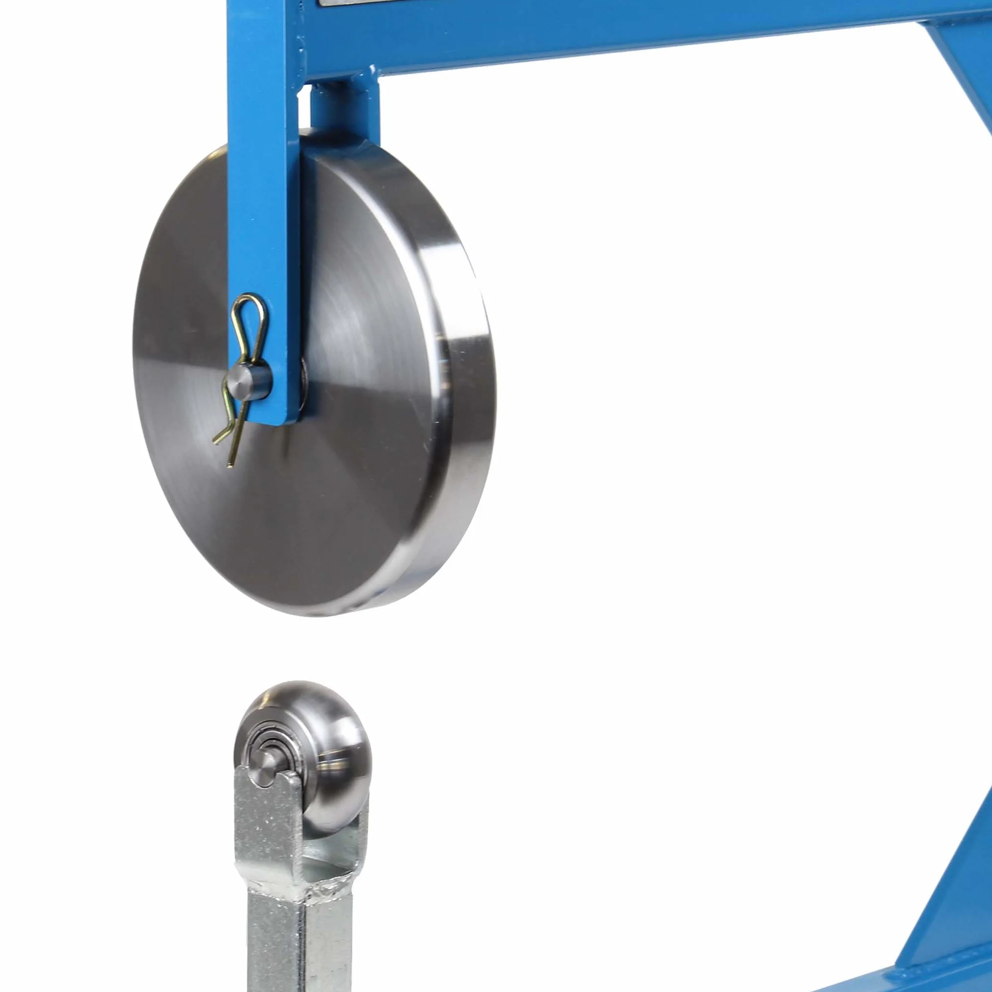 Wiltec Rozciągarka rolkowa do blachy 15 mm, koło angielskie 6 rolek