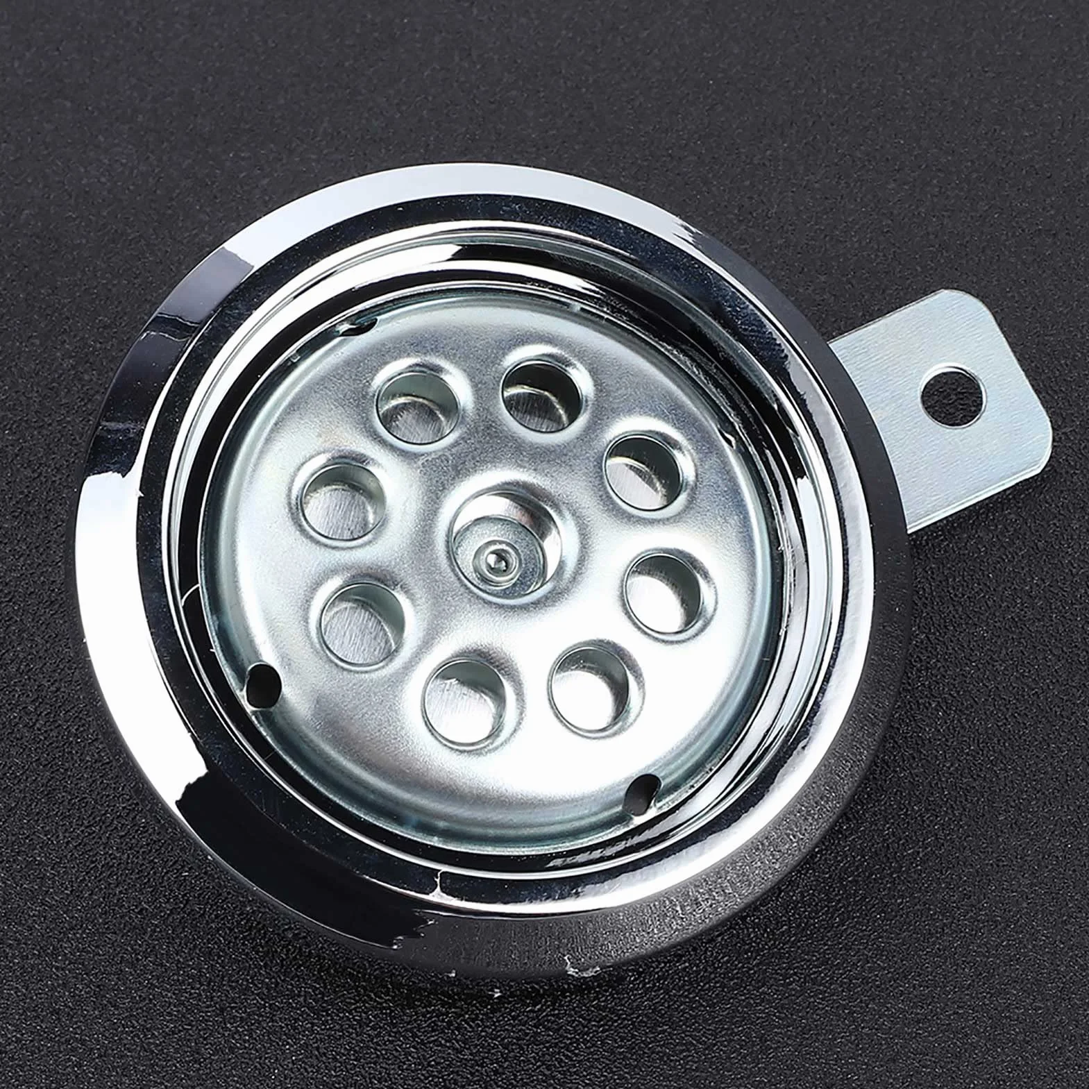 Ycle klakson motocyklowy wodoodporny 12V 105Db chromowana osłona 85mm