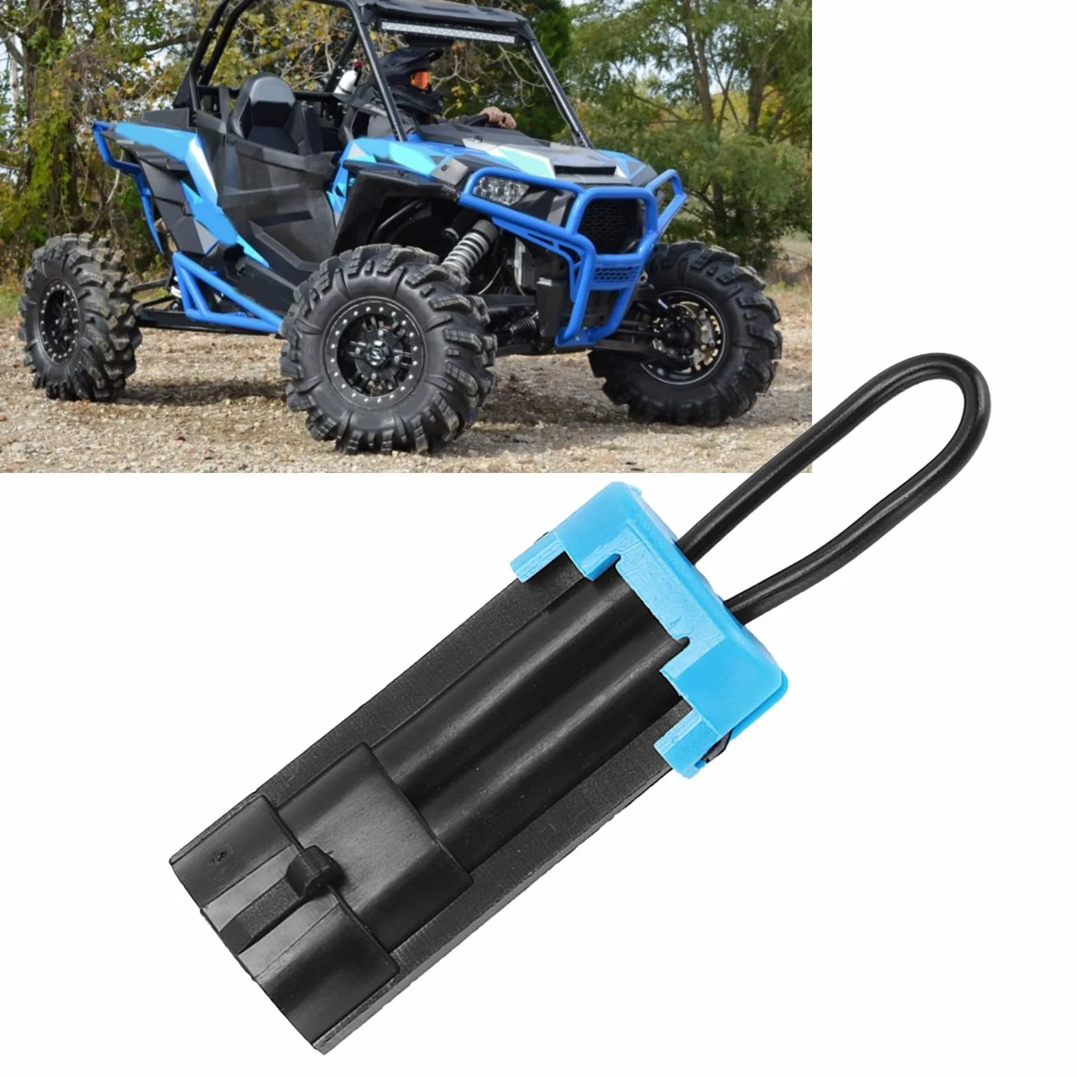Wtyczka Uprzęży do Obejścia Pasa Bezpieczeństwa Kompatybilna z Polaris RZR 800/900/1000/Ranger/General 1000 i Can-am Commander/Defender/Maverick X3