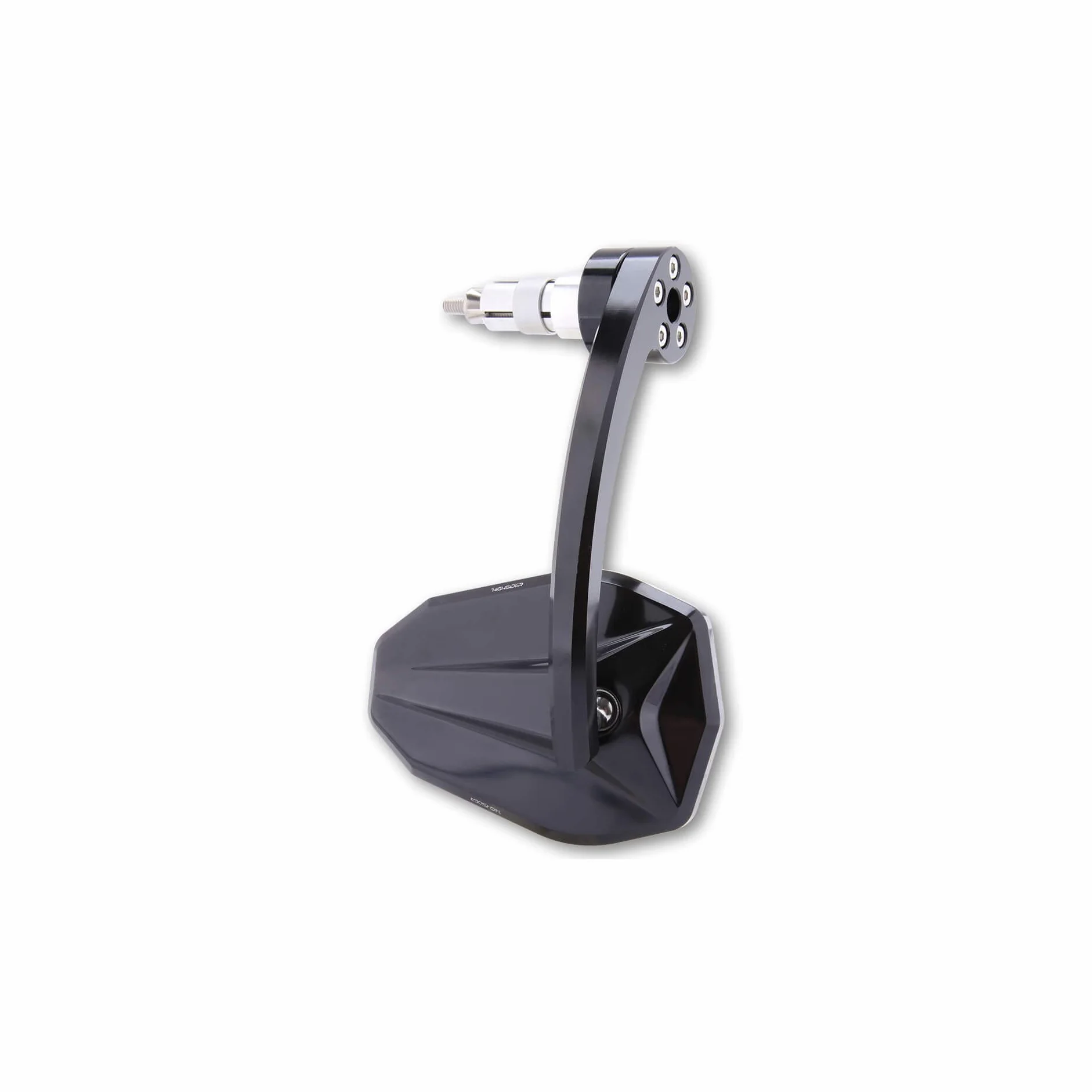 Highsider 301-026 Lenkerendenspiegel aluminium lusterko kierownicy, czarne