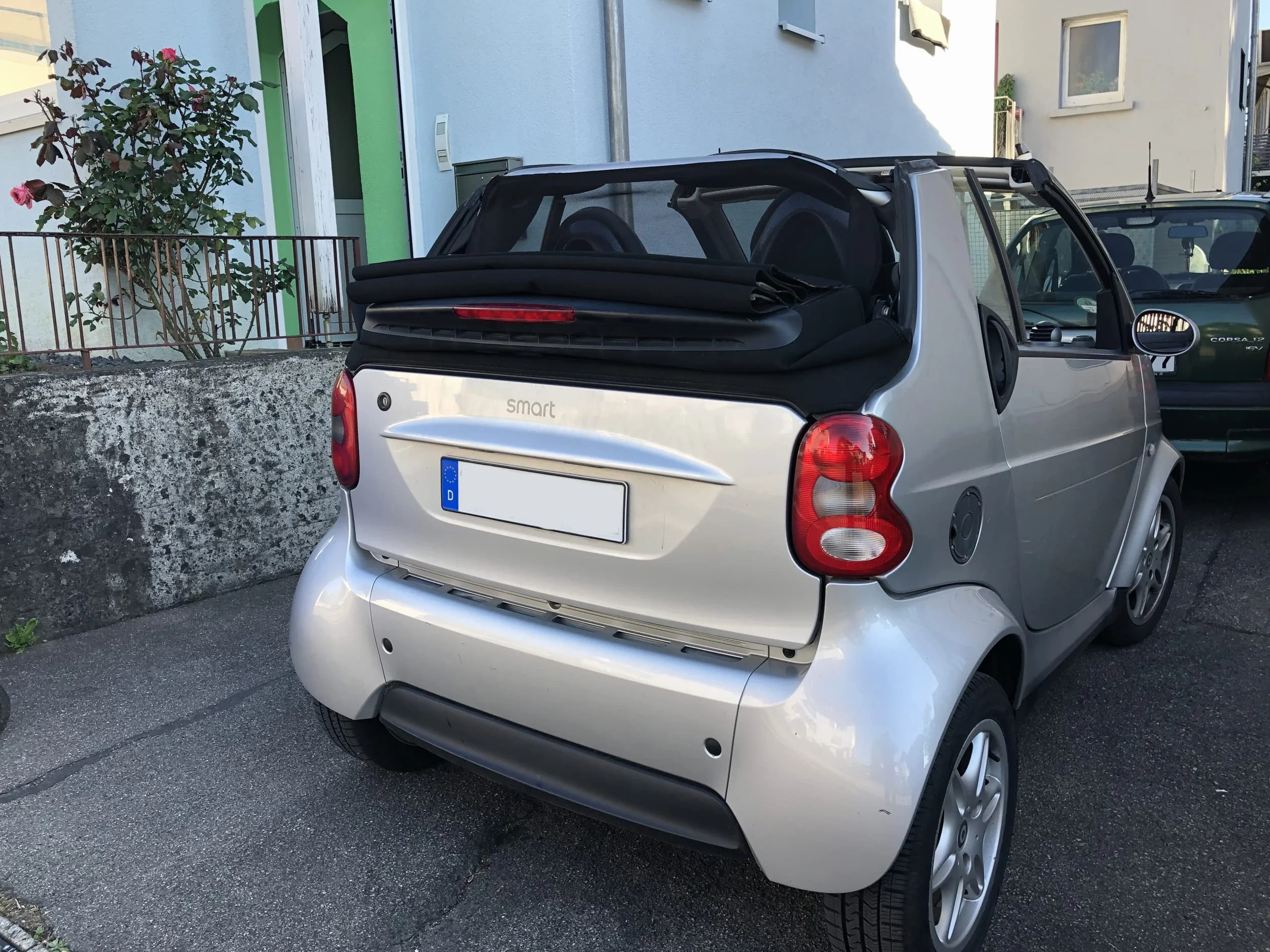 Windschotty do Smart Fortwo 450 Cabrio