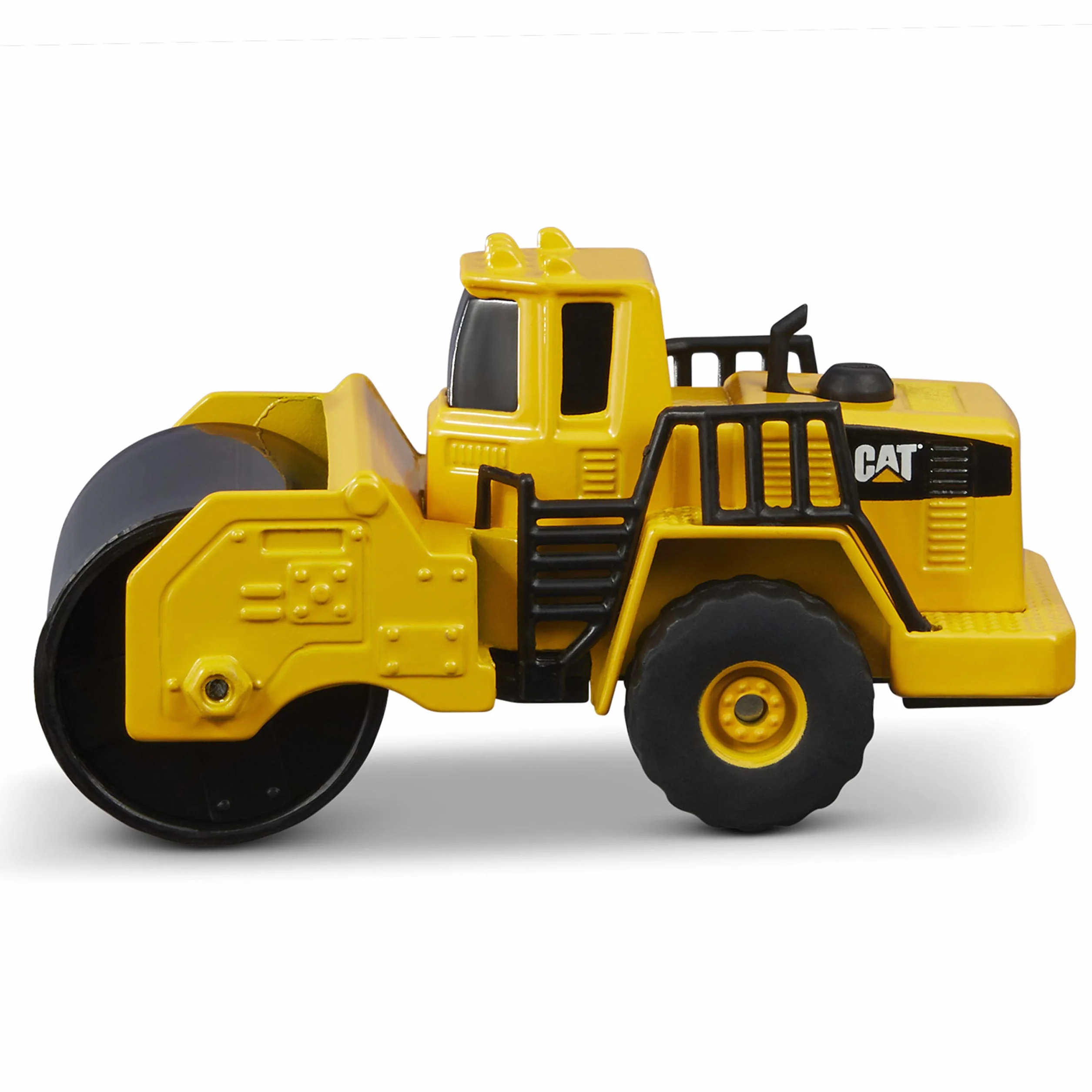 Caterpillar by Funrise 82274 METALL 3 PACK - ŁADOWA KOŁA, BAGGER & PRZESYŁKA DUSA, czarna