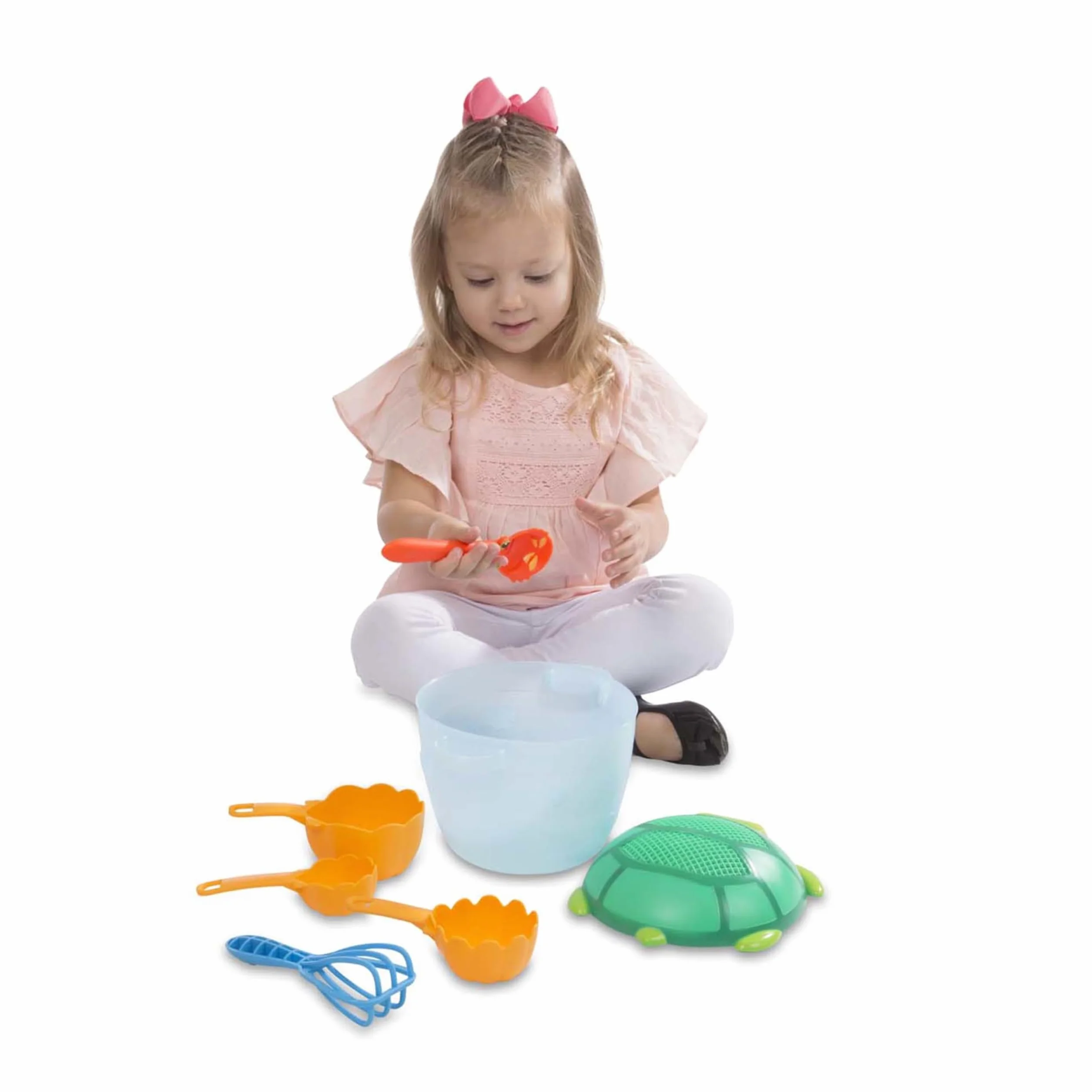 Melissa & Doug Zestaw do pieczenia z motywem nadmorskiego Sidekicks | zabawka plażowa | zabawa w piasku | 3+ | prezent dla chłopca lub dziewczynki