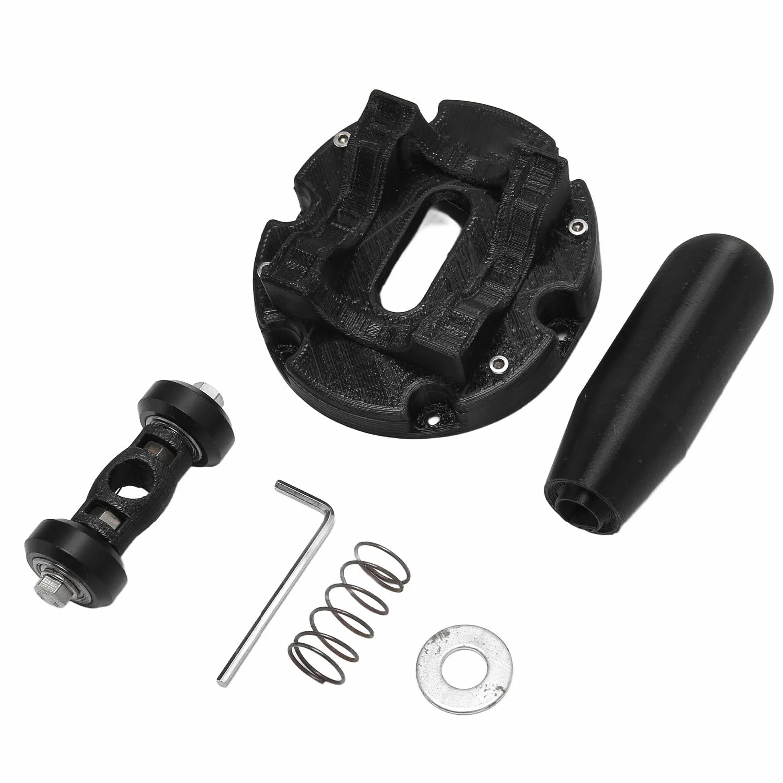 Fabater Mod Sekwencyjnej Zmiany Biegów dla Pokrętło Adaptera USB do Gier Racing Sim, Trwała Płyta Zmiany Biegów ABS, Ulepszenie o Wysokiej Wydajności do Gier RV
