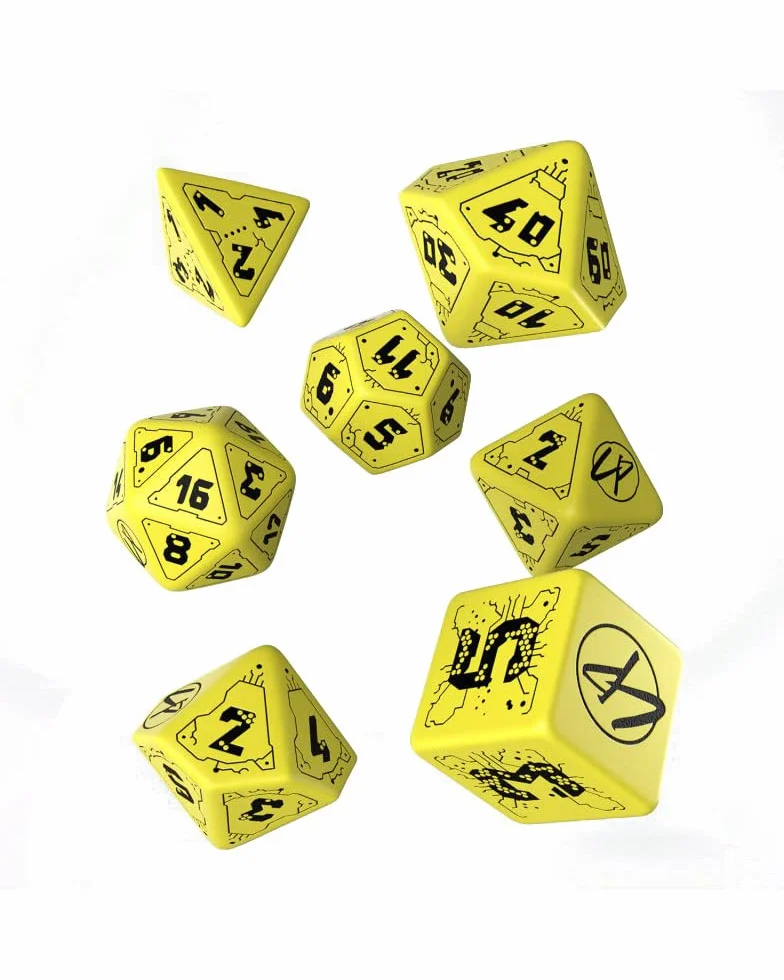Cyberpunk Red Dice Set: Danger Zone (7)