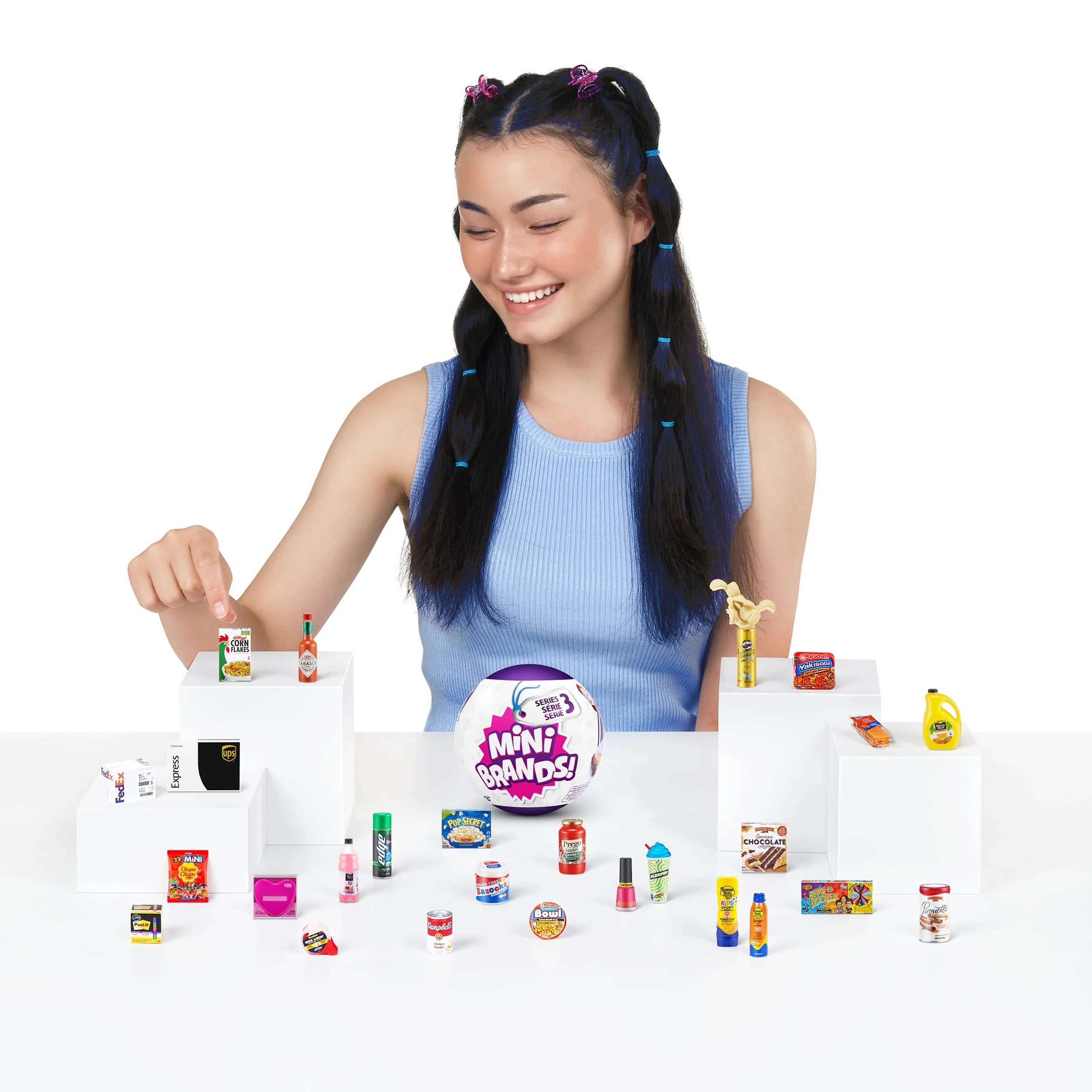 5 NIESPODZIANE- Mini Marki Globalna Seria 3 Zestaw kolekcjonerski, 77436, Mały