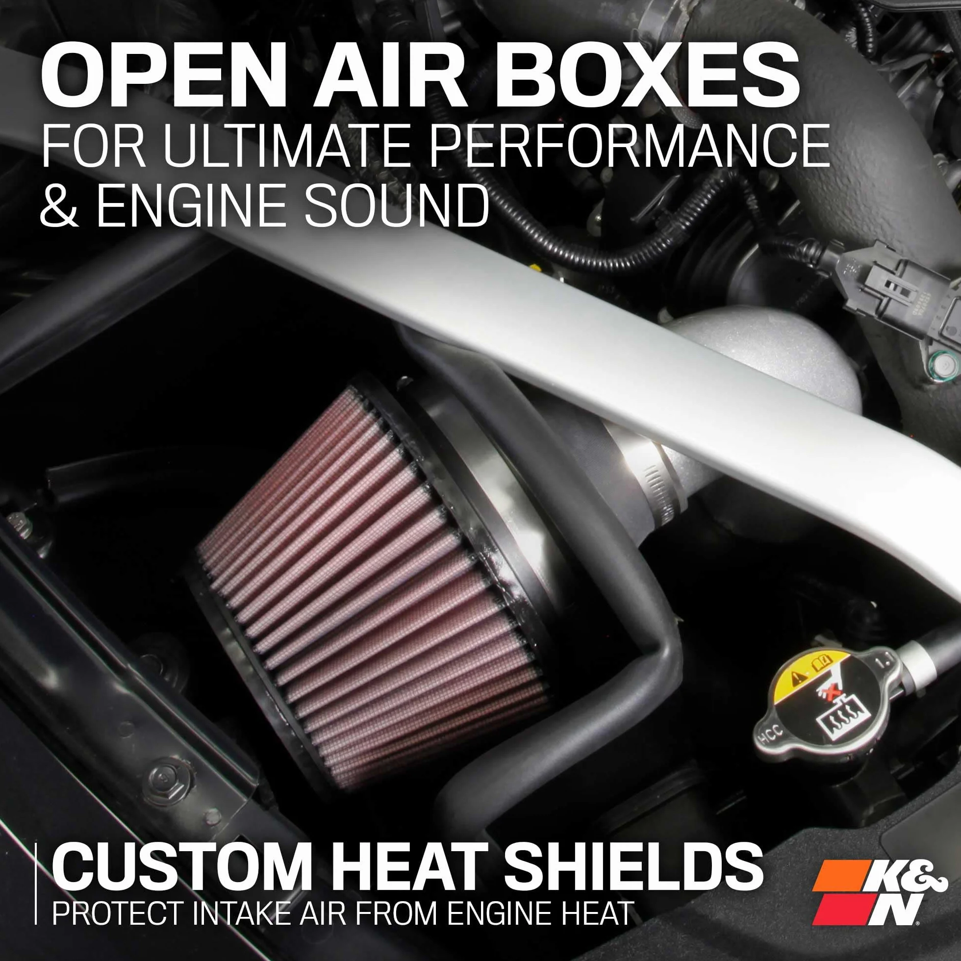 K&N K & N 69 – 5318ts Typhoon Kit Stinger 3,3 2018 695318ts, czerwony