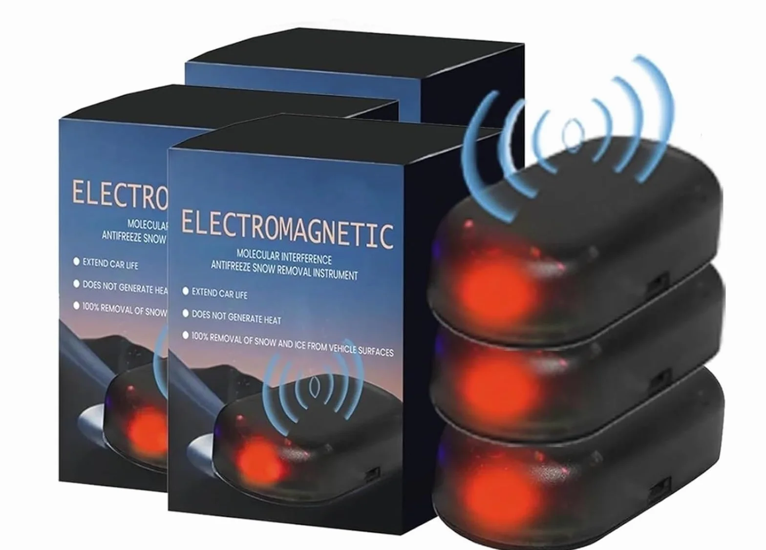 Elektromagnetyczny molekularny środek do usuwania śniegu