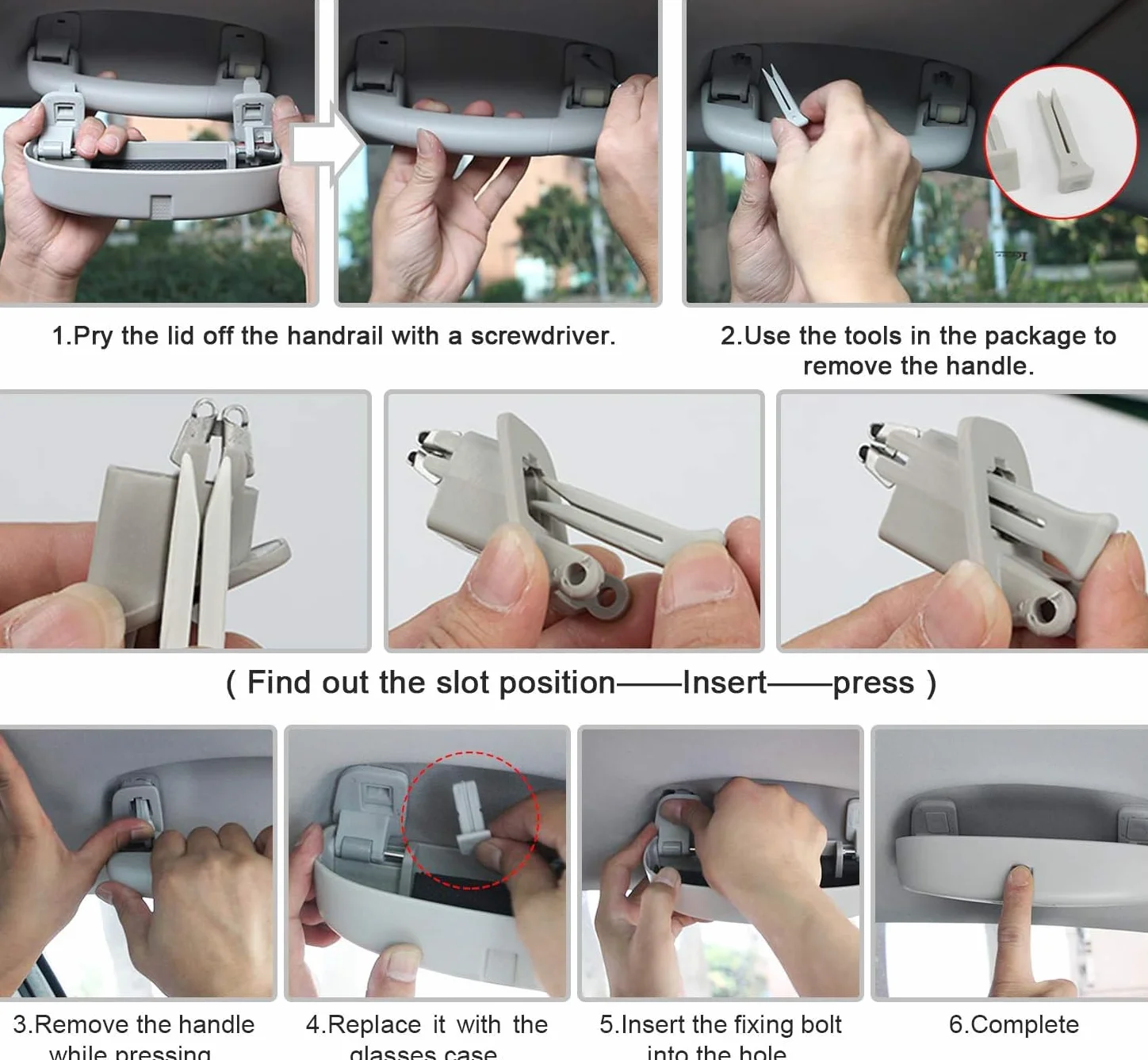 Etui na Okulary Przeciwsłoneczne Kompatybilne VW Golf 8 8.5 Passat B9 Skoda Superb 4 2020-2025