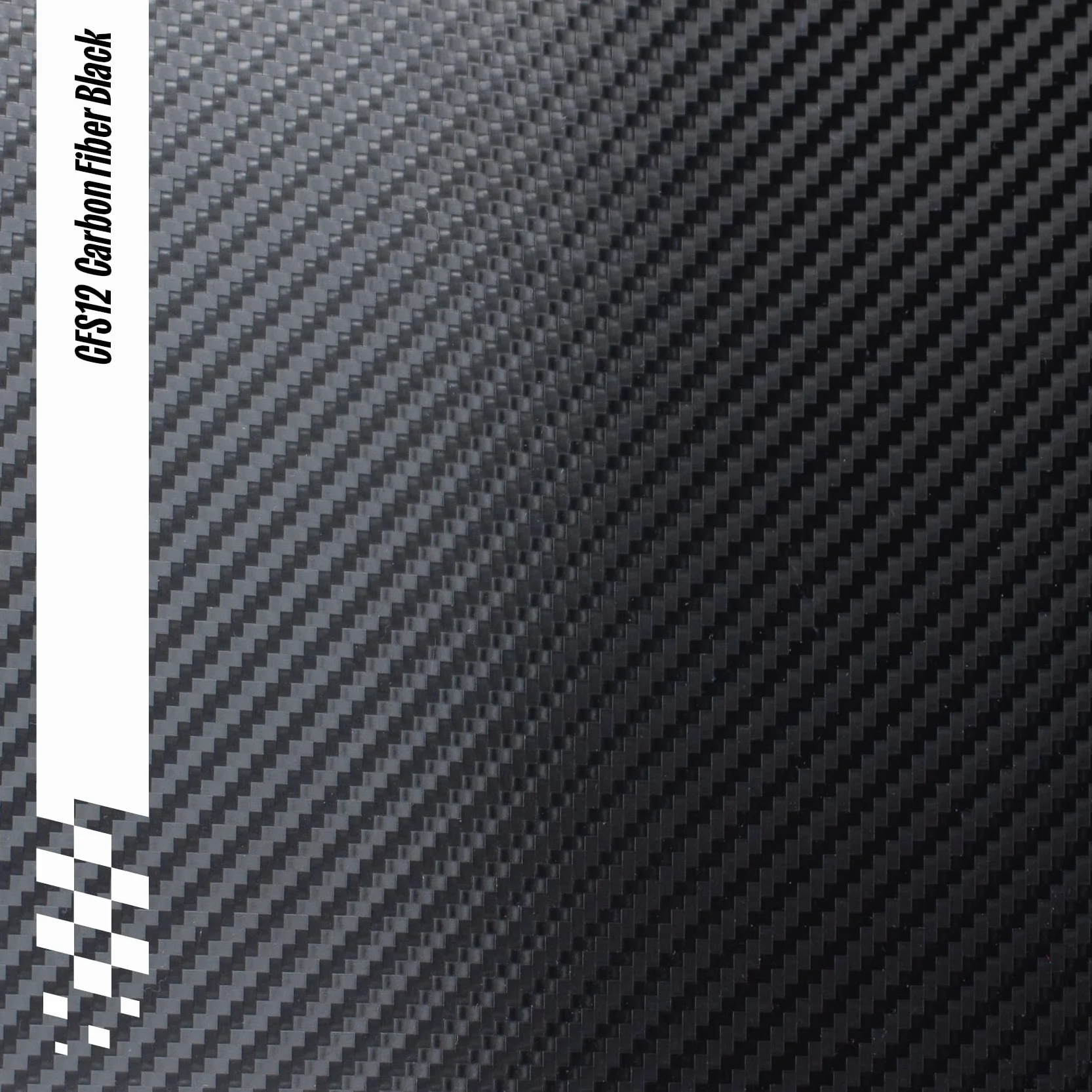3M 2080 Folia samoprzylepna Carbon Fiber Black 30 x 152 cm CFS12