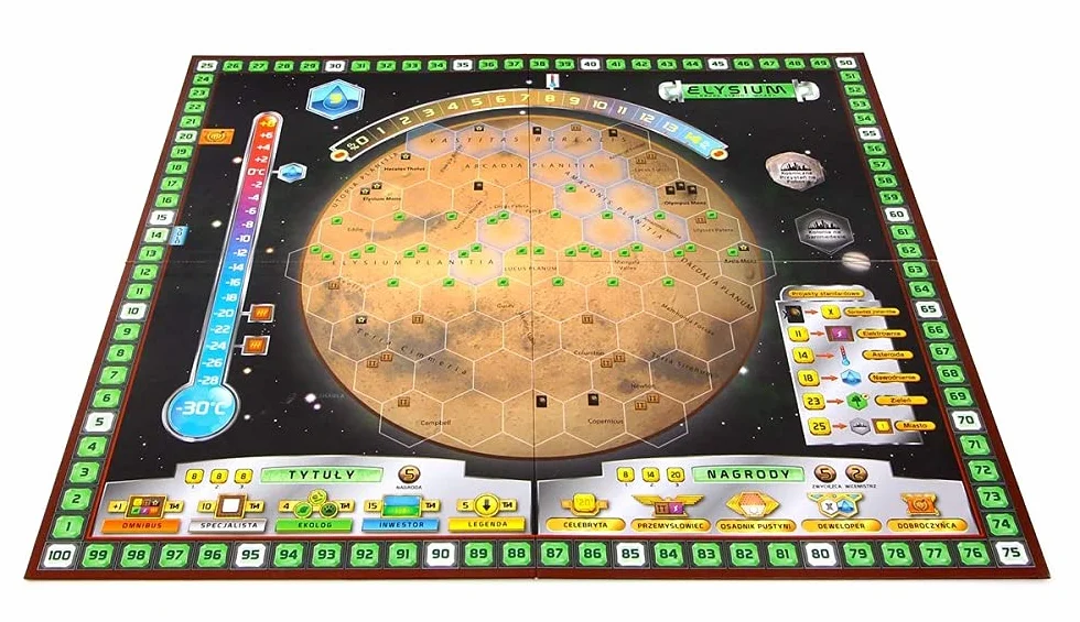 Rebel | Terraformacja Marsa: Hellas I Elysium | Gra planszowa | Wiek 12+ | 1-5 graczy |Dodatek