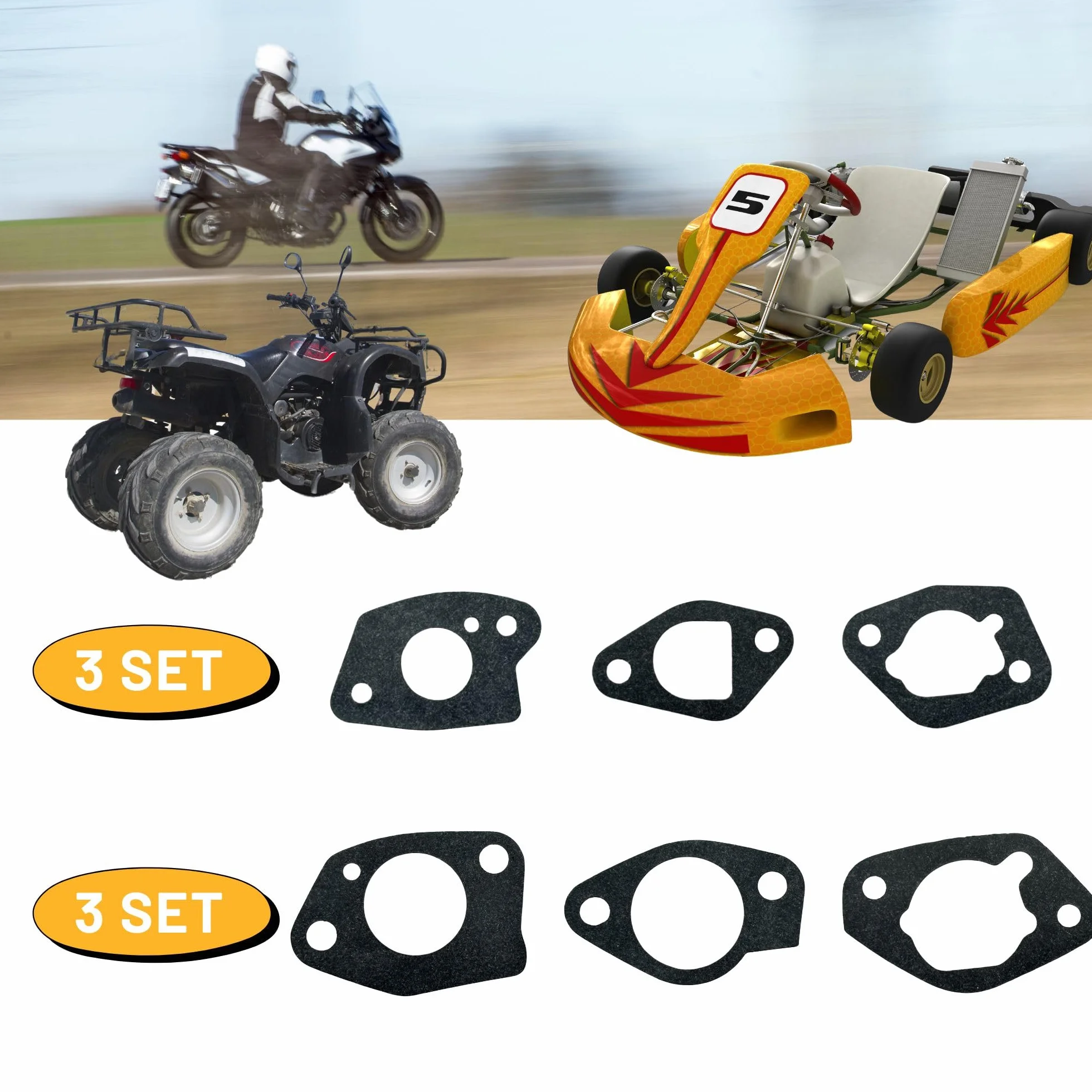 Zestaw uszczelek gaźnika Honda GX160 GX120 GX200 GX390 GX340 196cc 212cc 224cc 11hp 13hp 389cc 420cc 439cc