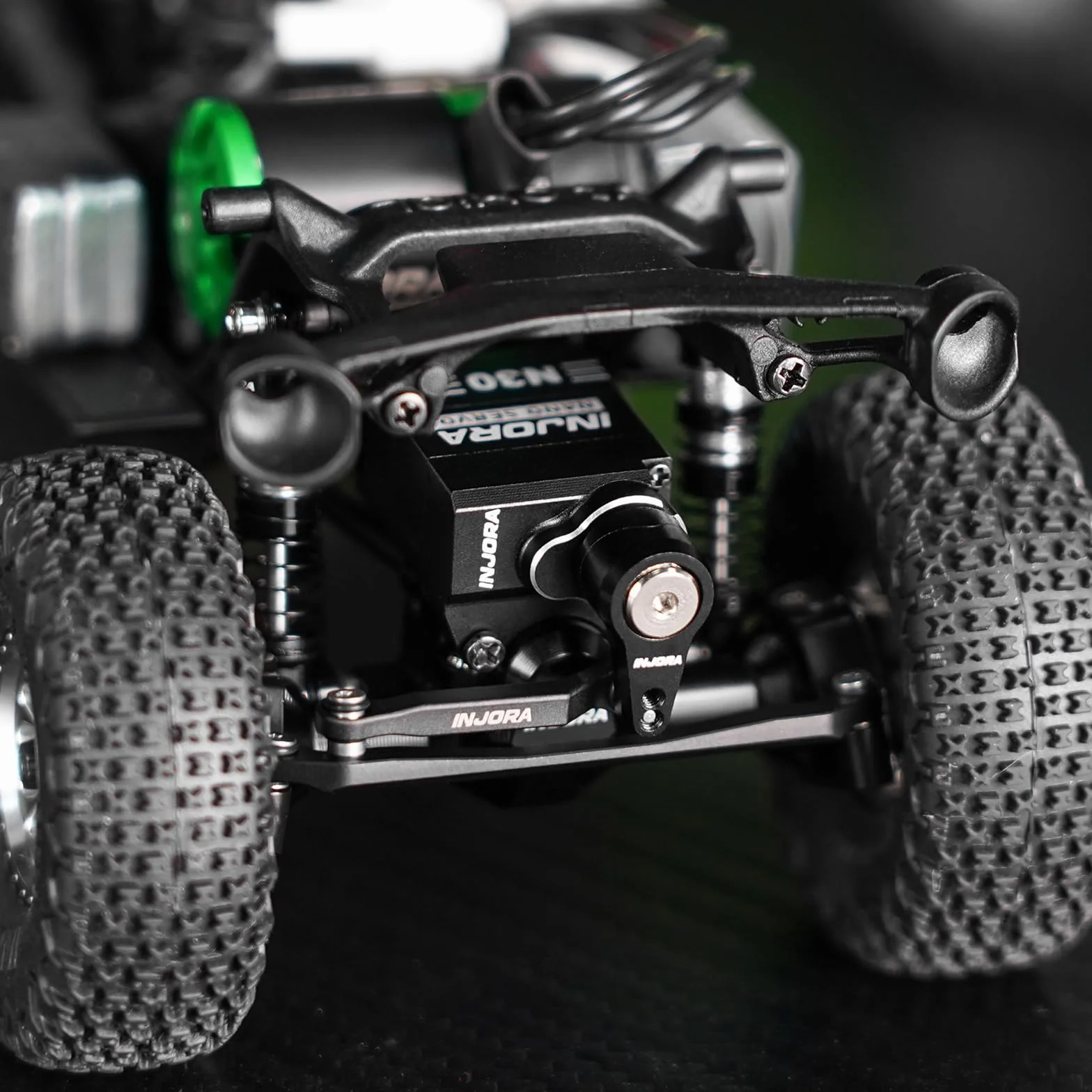 INJORA Aluminium N30 Nano Servo z servo Saver do 1/30 Axial SCX30