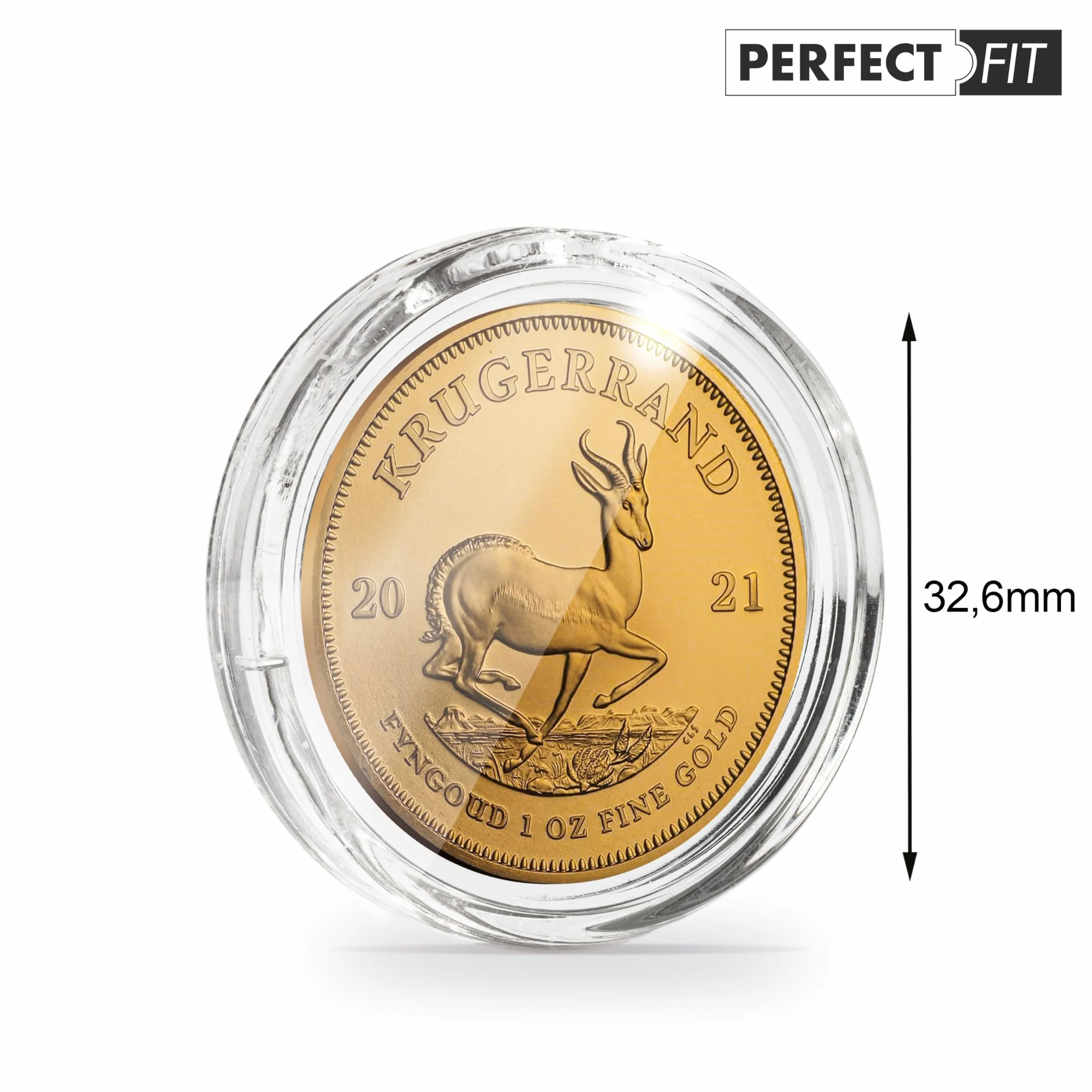 Leuchtturm Ultra 1 oz. Krugerrand or (32,60 mm), 10 sztuk
