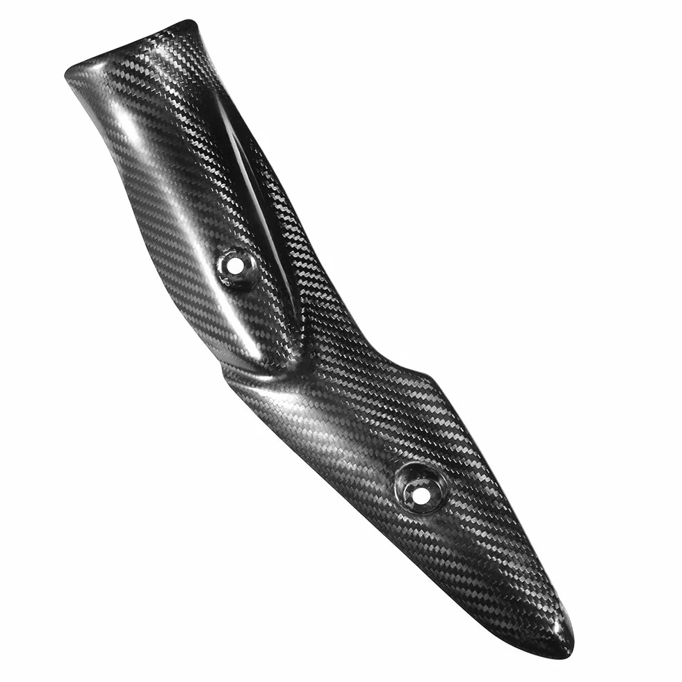 Osłona Termiczna Wydechu Motocykla, Układ Wydechowy Motocykla Rura Z Włókna Węglowego Osłona Termiczna Osłona Tłumika Pasuje Do Kawasaki Z900 17-19