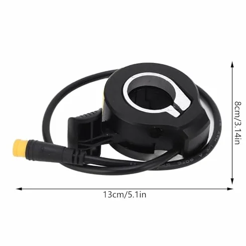 Pedał gazowy do roweru elektrycznego wodoszczelny 130 x Thumb Throttle z prawej i lewej strony