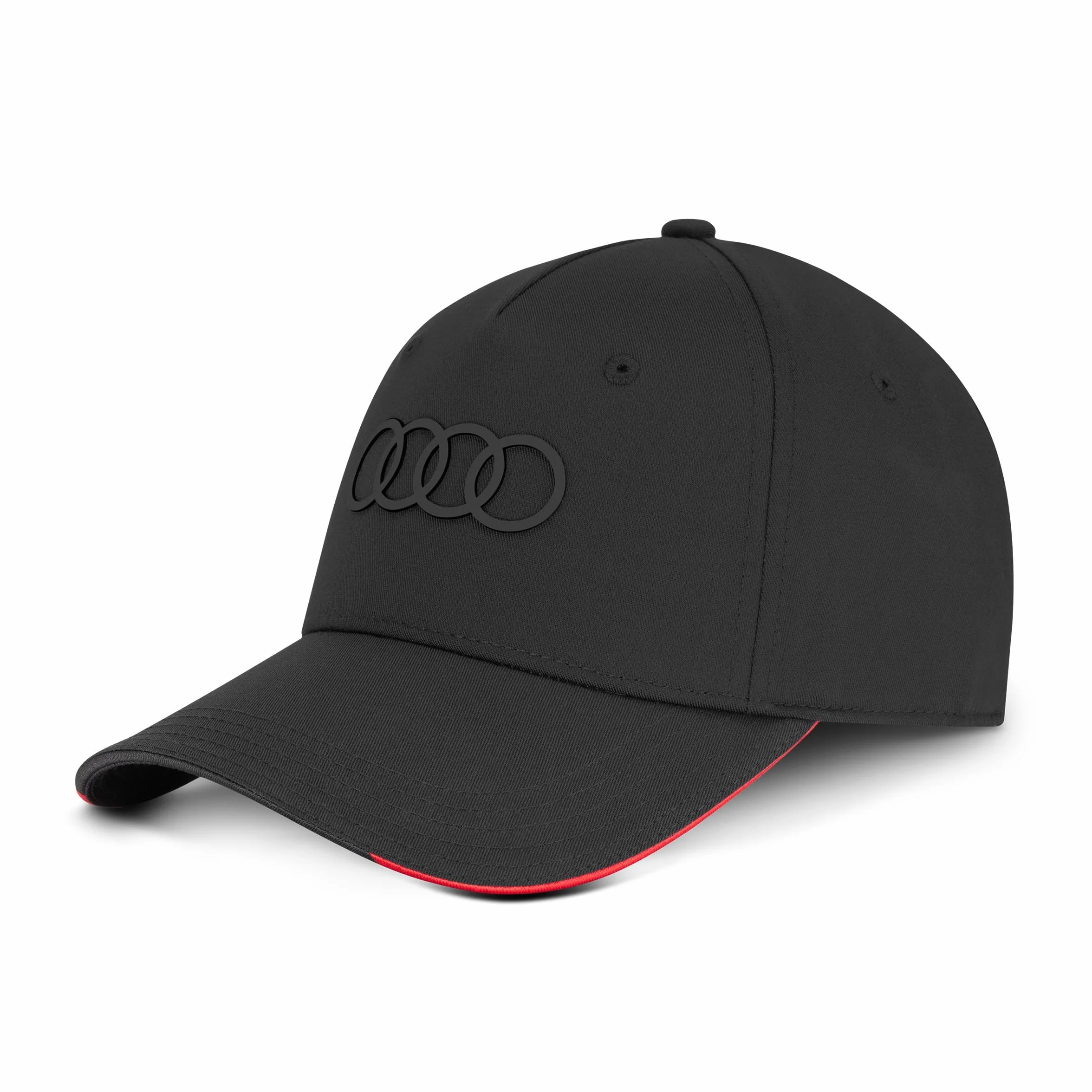 Audi czapka z daszkiem czarna, czarny, Rozmiar uniwersalny