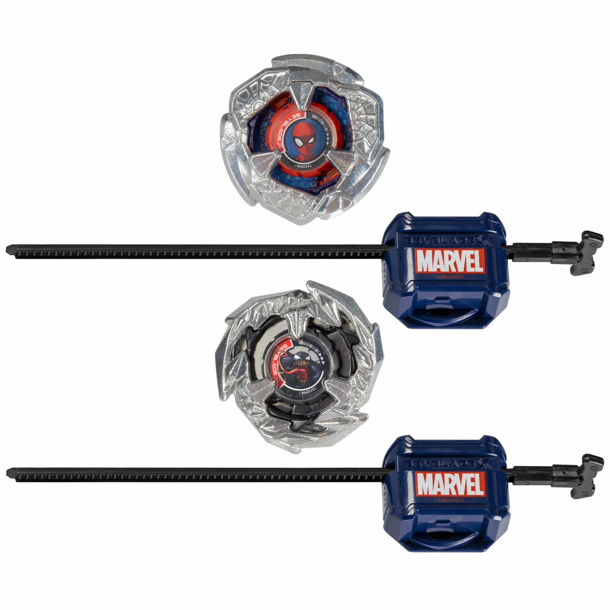 Wielopak Beyblade X Marvel Collab Spider-Man 3-60F kontra Venom 3-80N
