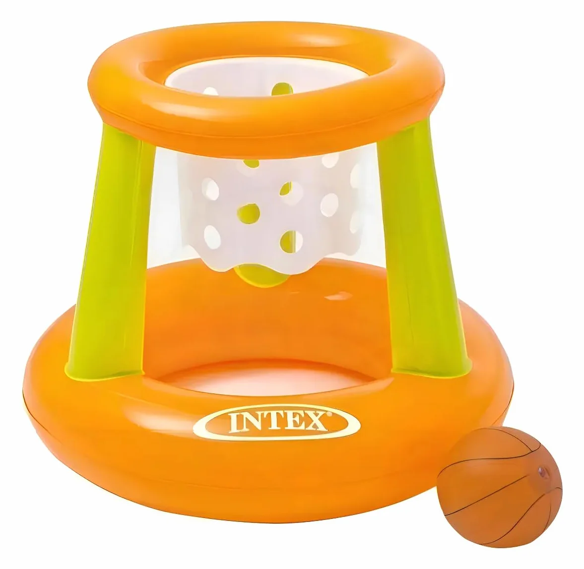 Nadmuchiwany kosz do koszykówki z mini piłką w zestawie Intex 58504