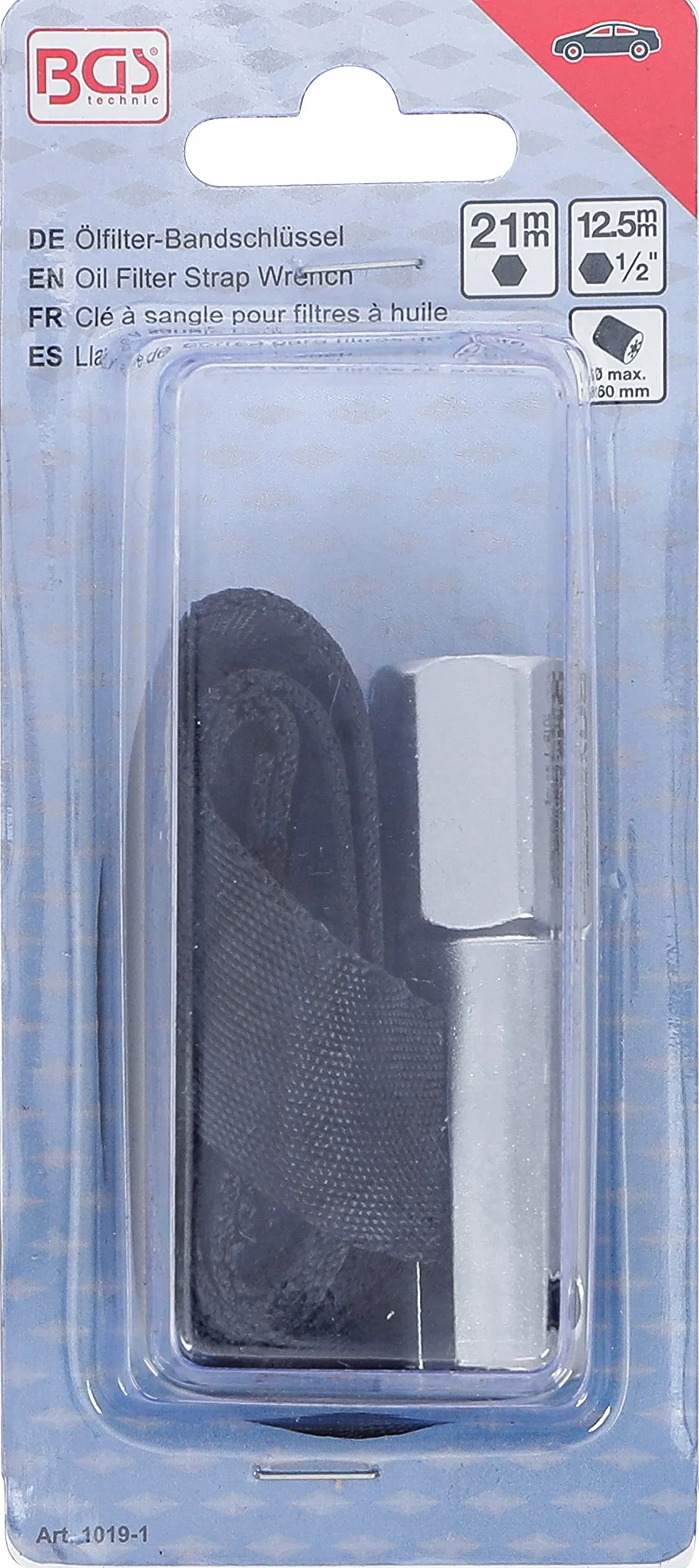 BGS 1019-1 Klucz taśmowy do filtra oleju Ø maks. 160 mm