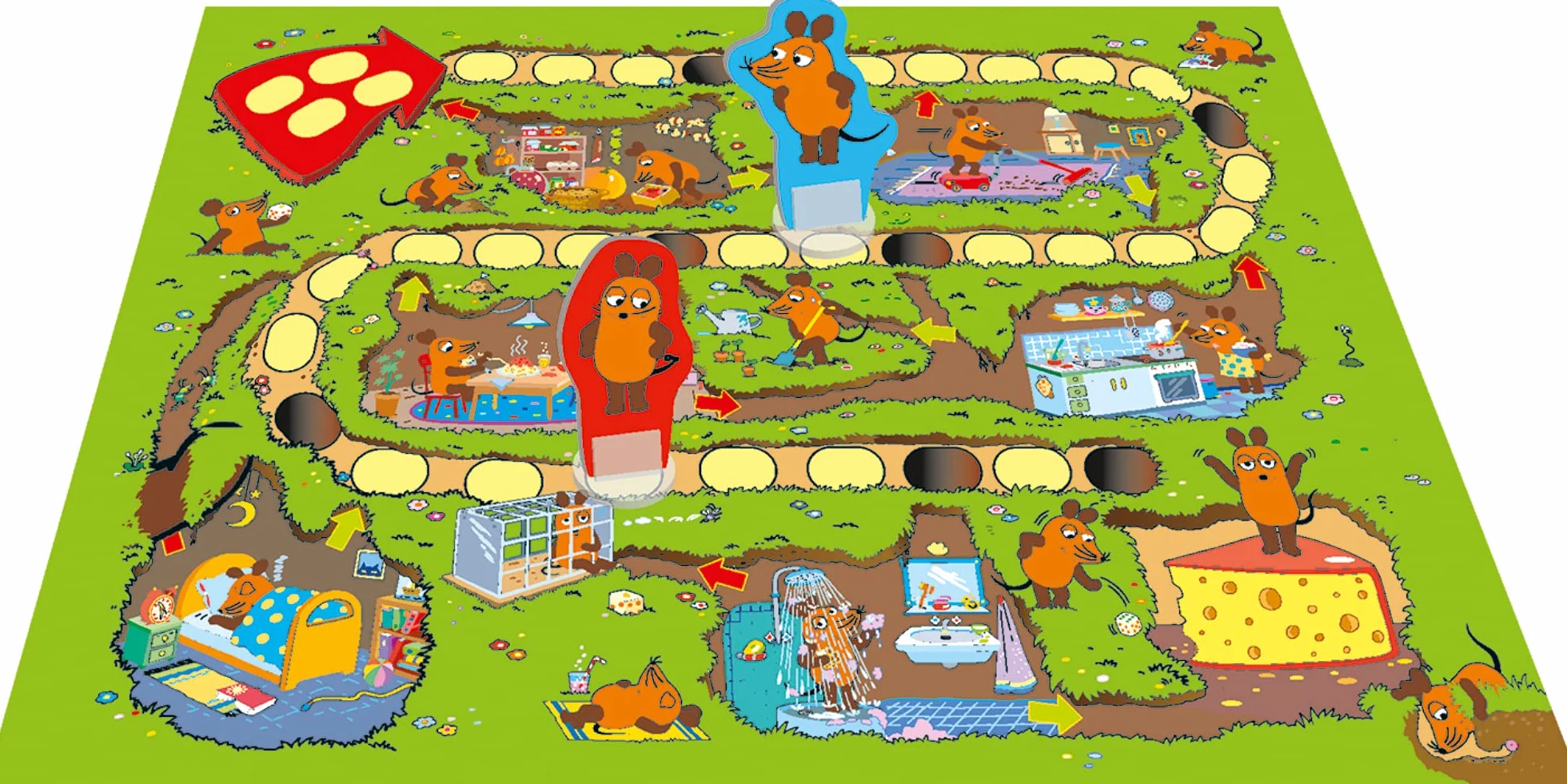 Schmidt Spiele 51405 "Mysz - pułapka na myszy gra podróżna